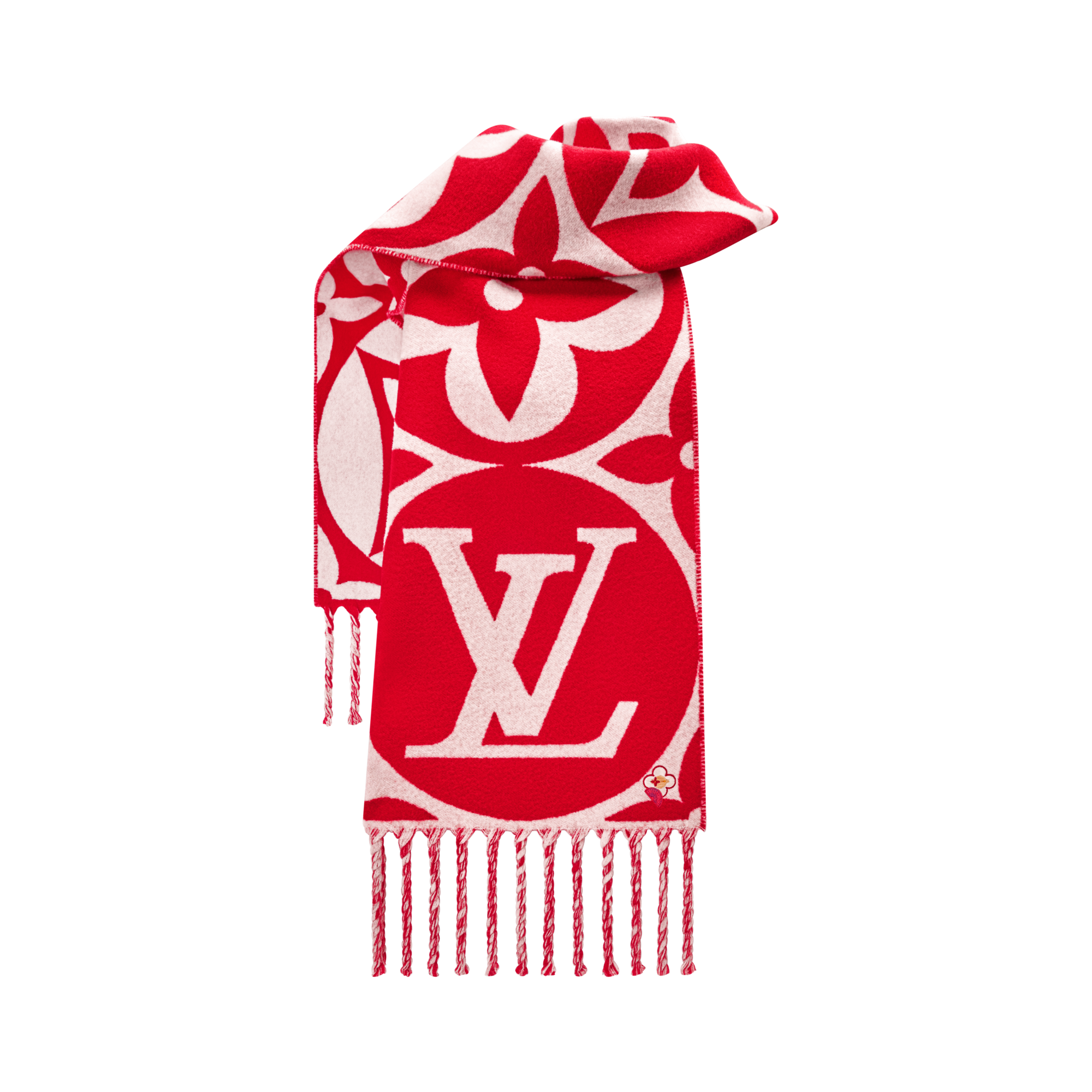 S00 Accessories Scarves Lunar New Year Vivienne Medallion Scarf | Louis Vuitton ® (Product zoom)