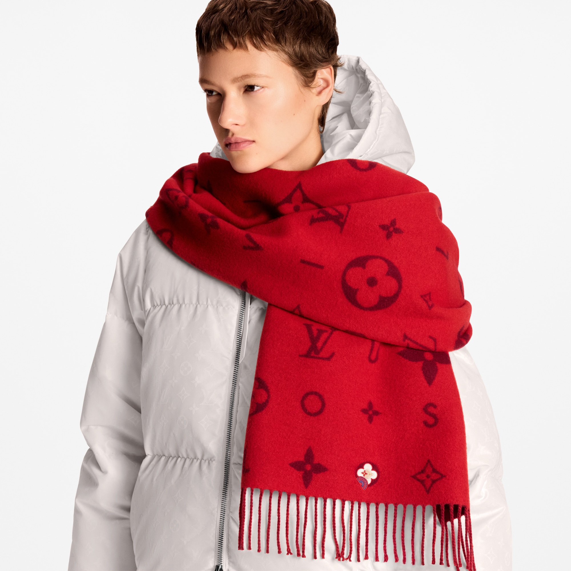 S00 Accessories Scarves Lunar New Year Vivienne Reykjavik 2.0 Scarf | Louis Vuitton ® (Product zoom)