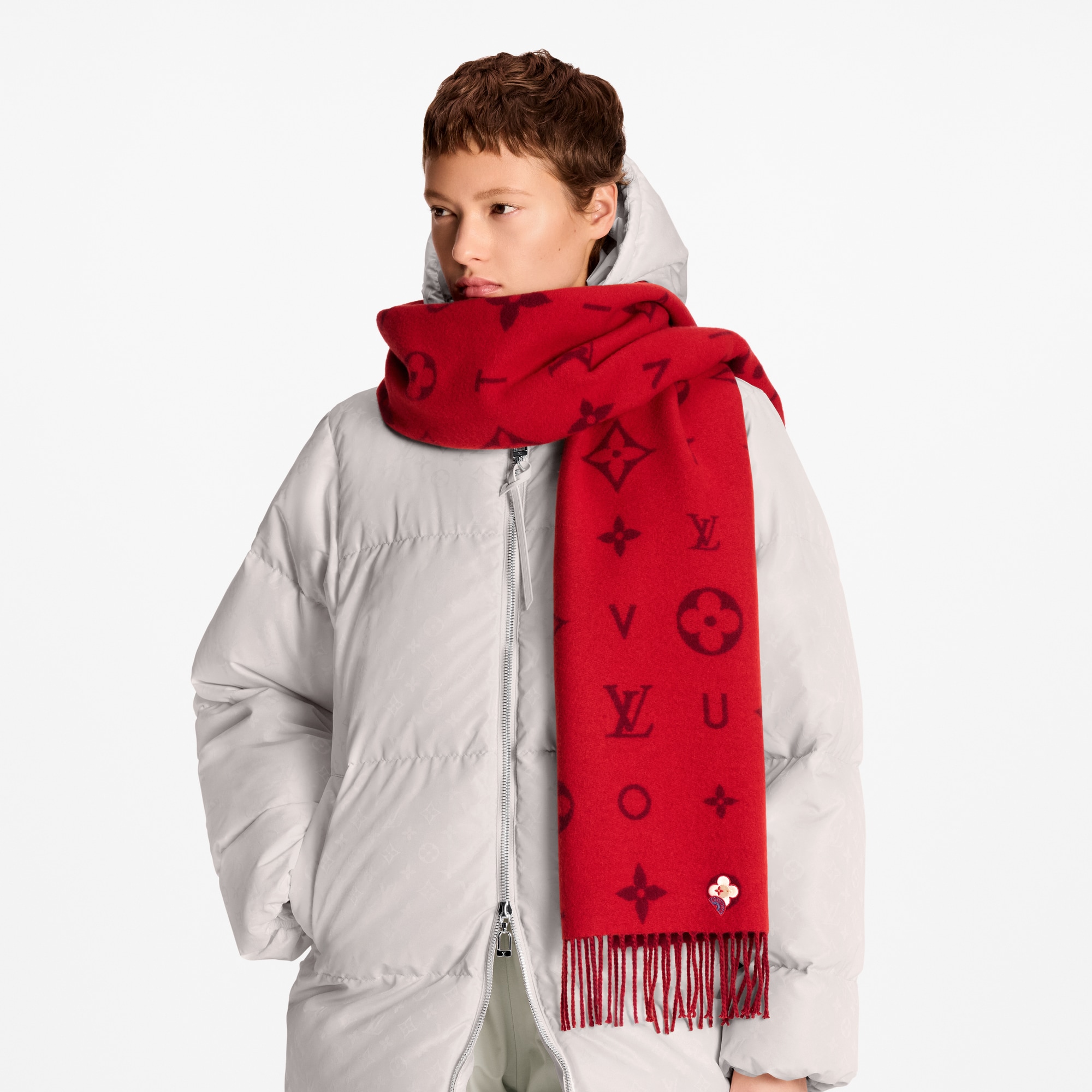 S00 Accessories Scarves Lunar New Year Vivienne Reykjavik 2.0 Scarf | Louis Vuitton ® (Product zoom)