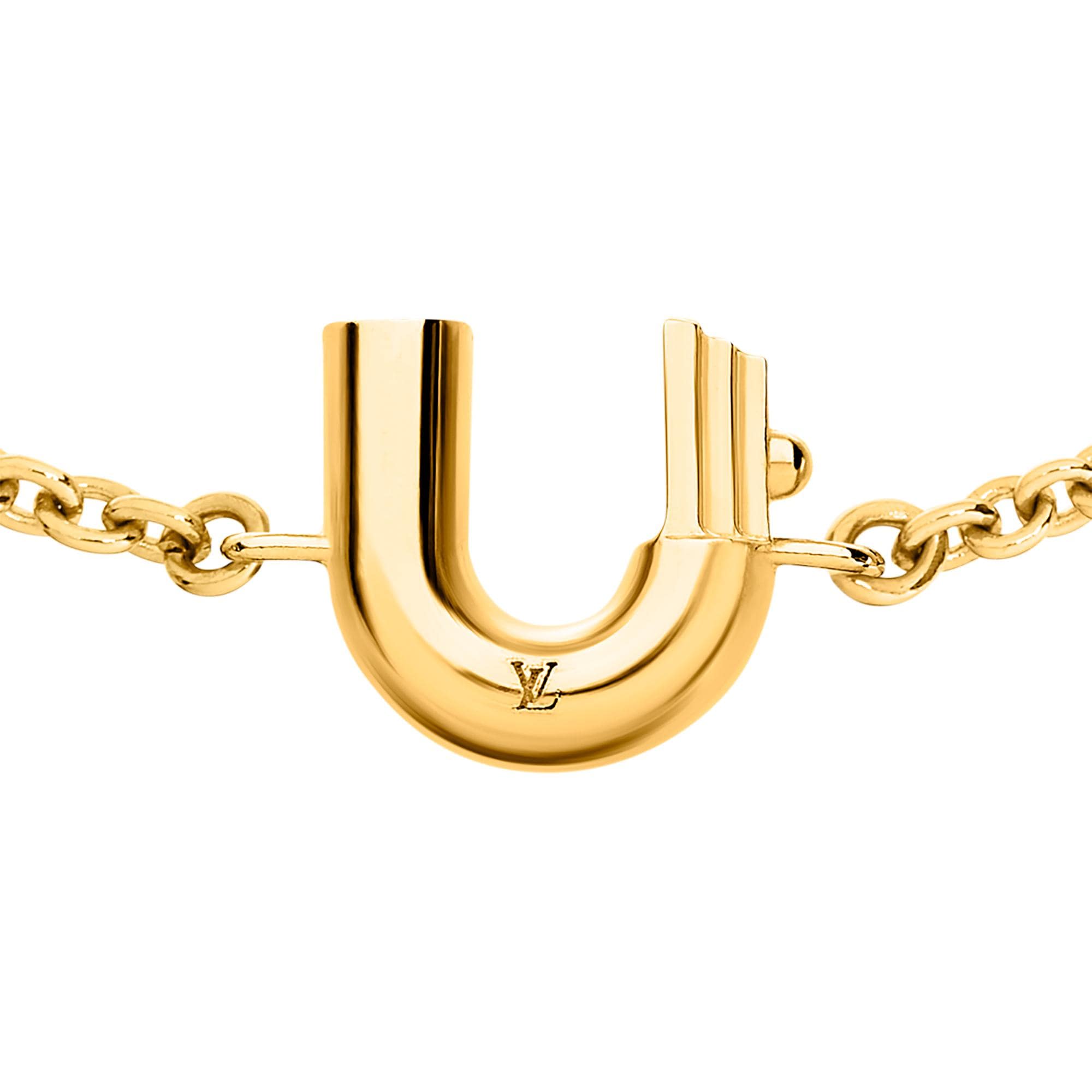 S00 Fashion Jewelry All Fashion Jewelry LV & Me bracelet, letter U | Louis Vuitton ® (Product zoom)