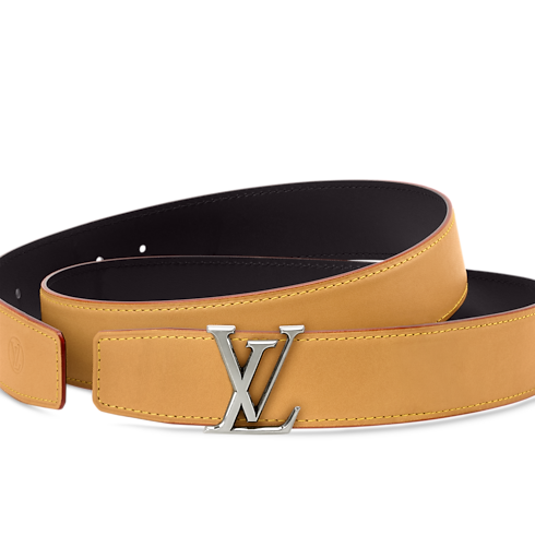 Other Leathers Accessories Belts LV Atelier 35mm Reversible Belt | Louis Vuitton ® (Product zoom)