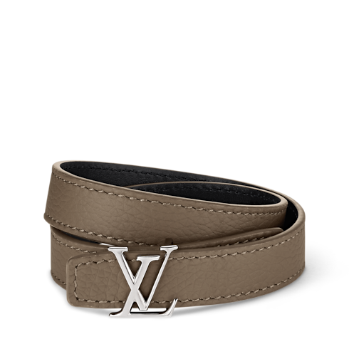 LV Atelier Leather Bracelet Front View