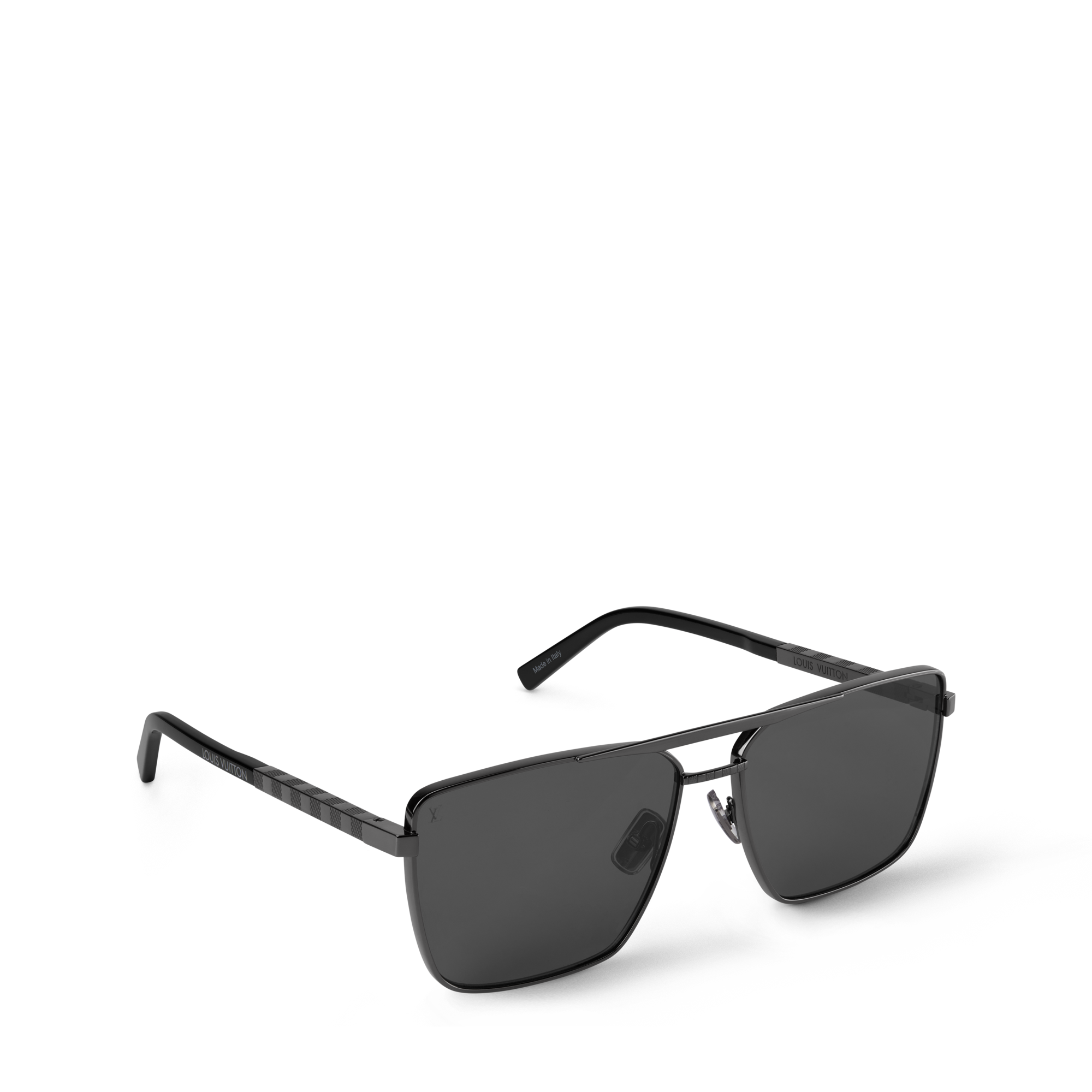 LV Attitude Square Sunglasses S00 - Men - Accessories  display picture 3