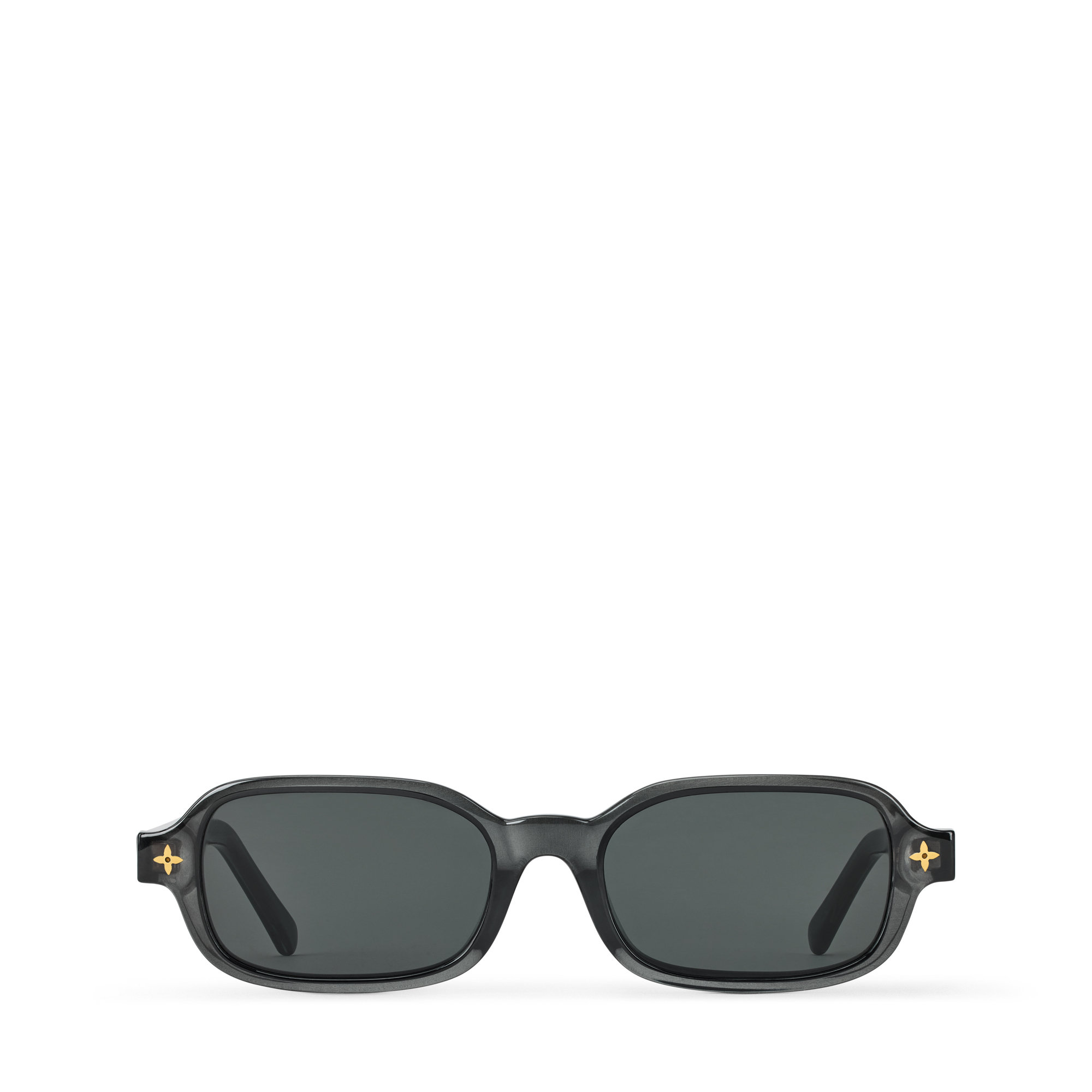 Louis Vuitton Black and Gold Rectangle Sunglasses LV Moon Square Sunglasses S00 - Women - Accessories | LOUIS  main image 3