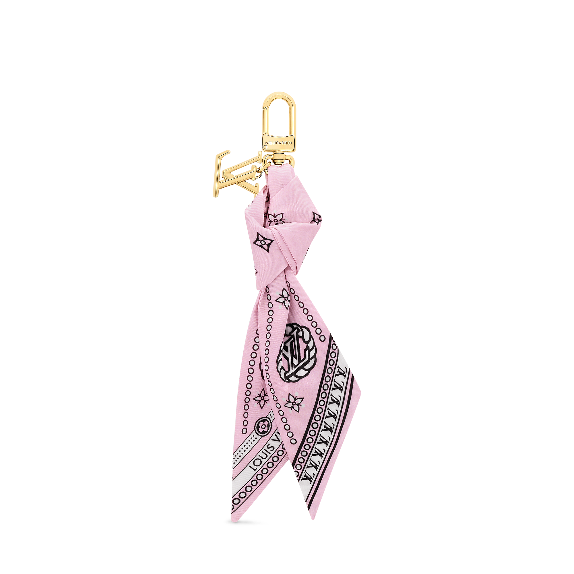 LV Bandana Bag Charm