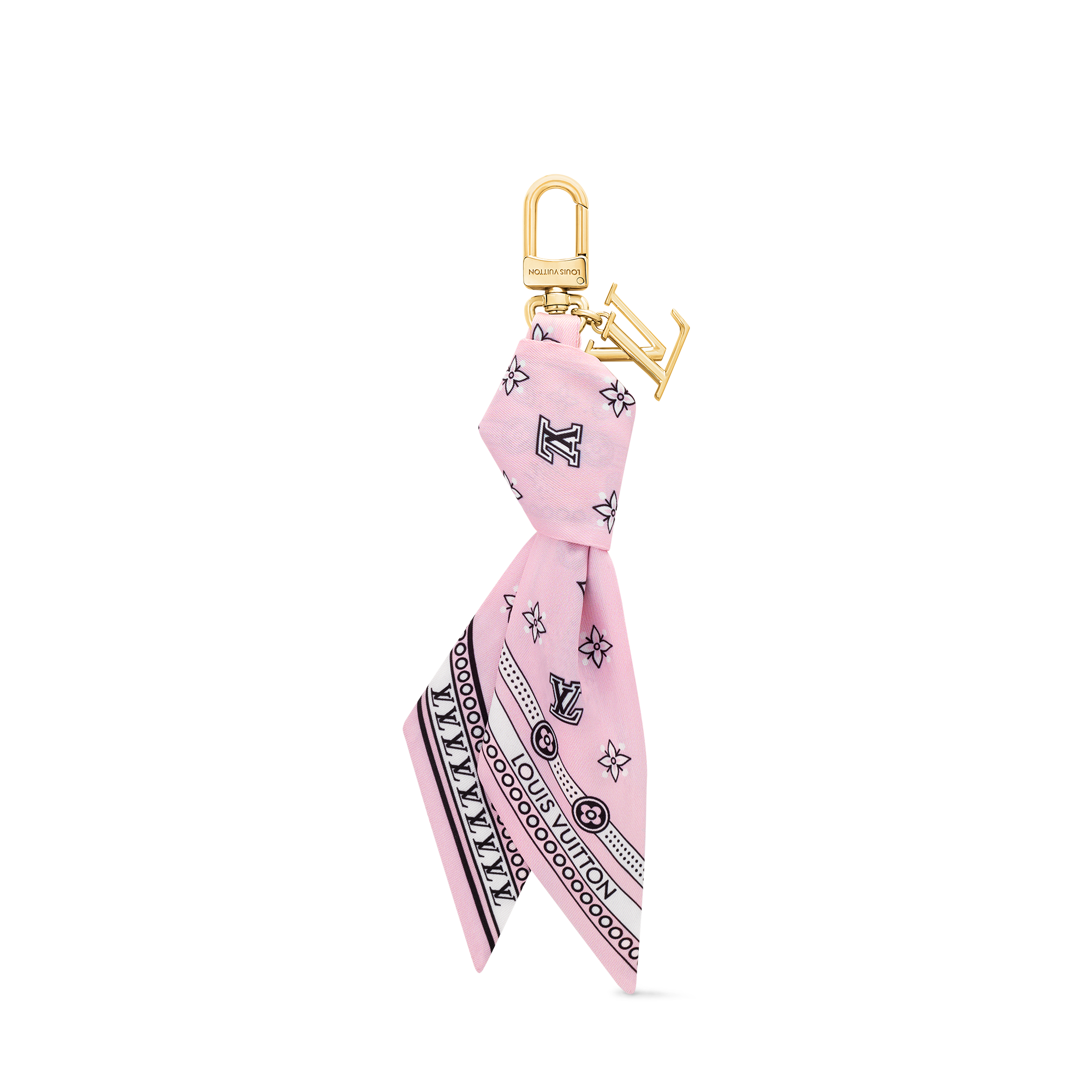 S00 Accessories Key Holders and Bag Charms LV Bandana Bag Charm | Louis Vuitton ® (Product zoom)