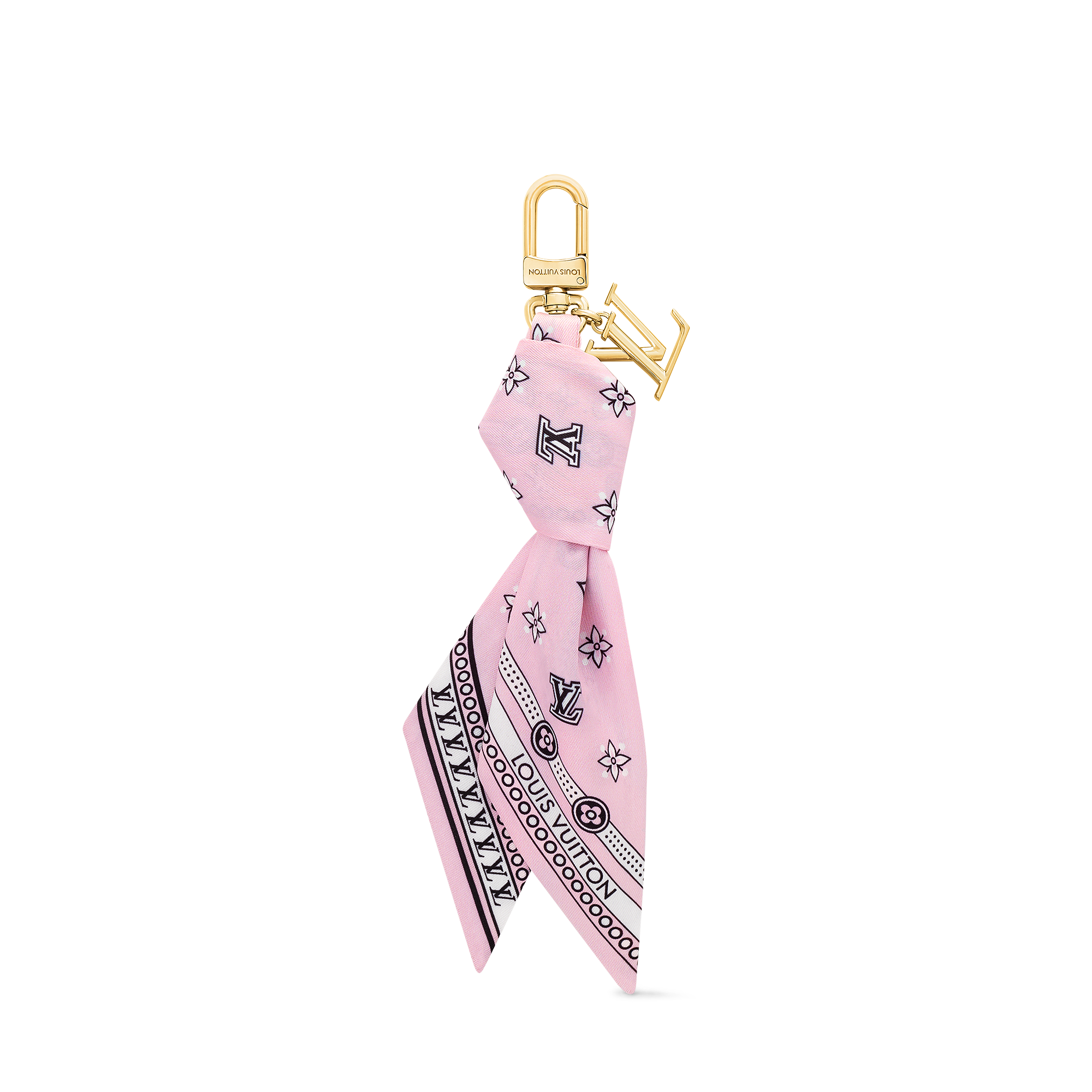 LV Bandana Bag Charm
