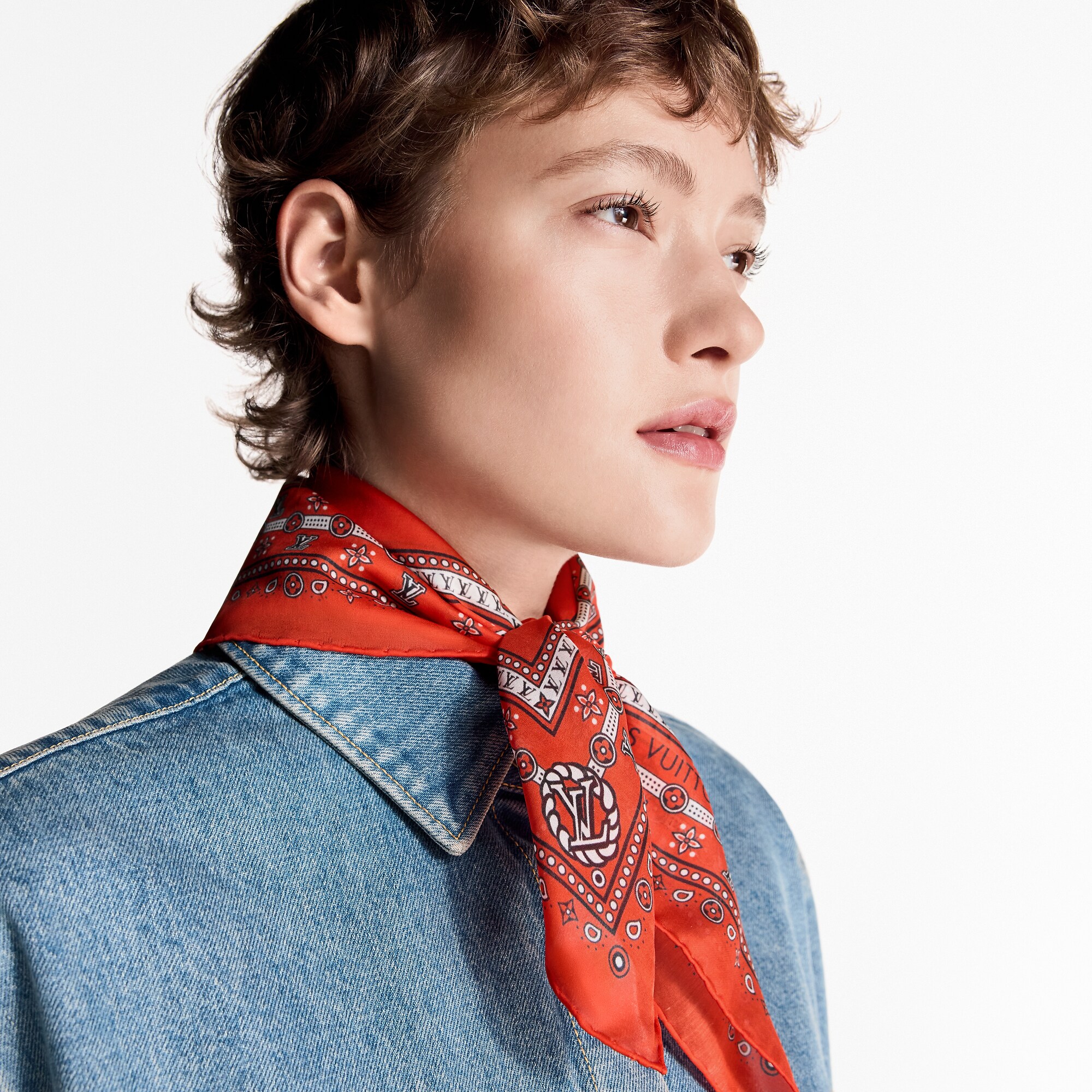 LV Bandana Square 55