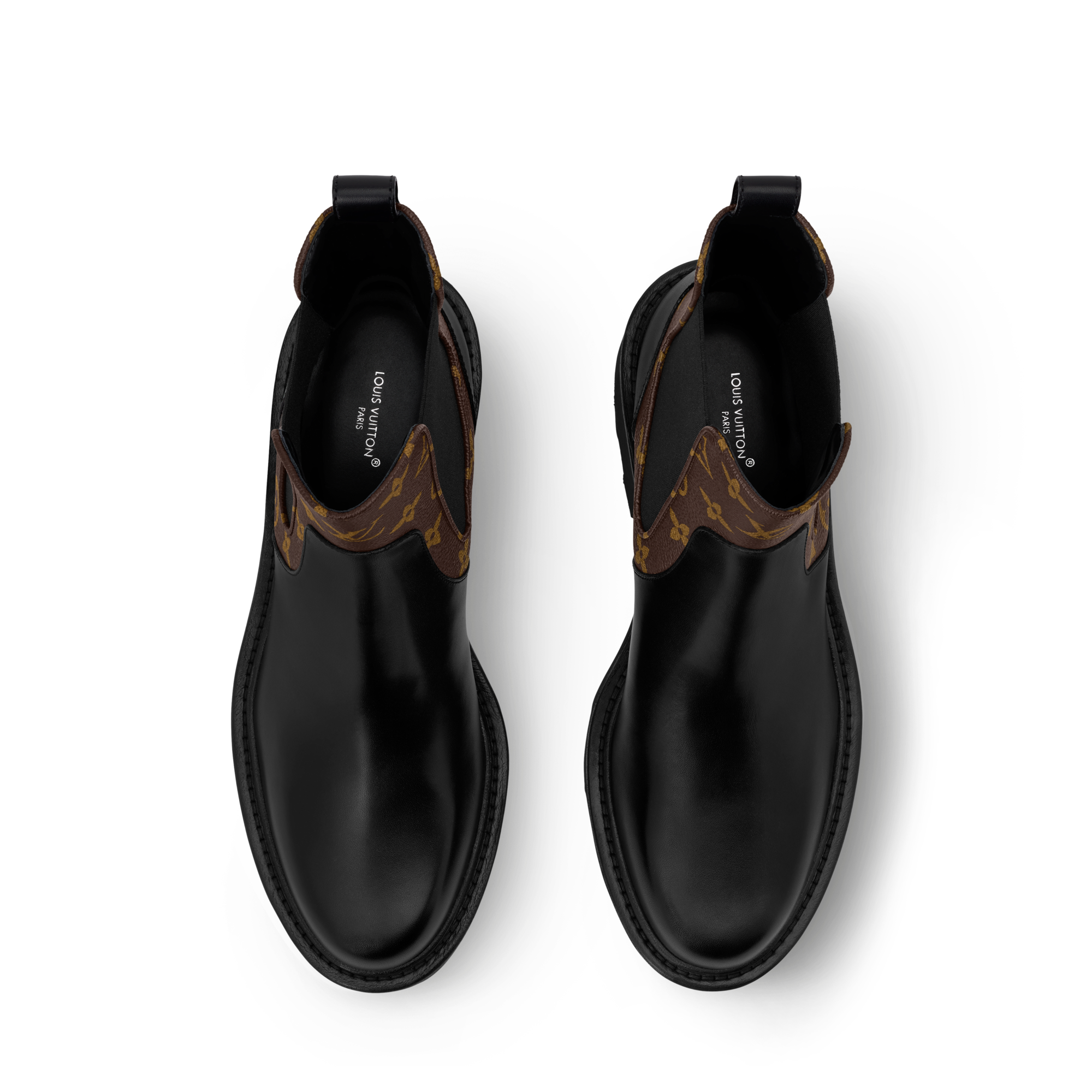  Shoes Boots and Ankle Boots LV Beaubourg Chelsea Ankle Boot | Louis Vuitton ® (Product zoom)