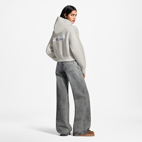 Ready-to-Wear T-shirts and Sweatshirts LV Bijoux Zip-Up Hoode | Louis Vuitton ® (Product zoom)