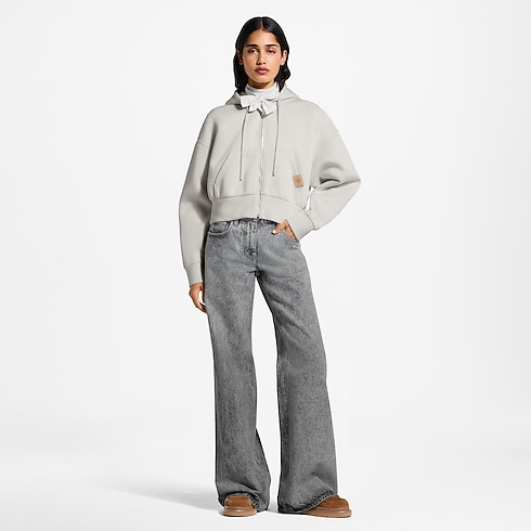 Ready-to-Wear T-shirts and Sweatshirts LV Bijoux Zip-Up Hoode | Louis Vuitton ® (Product zoom)