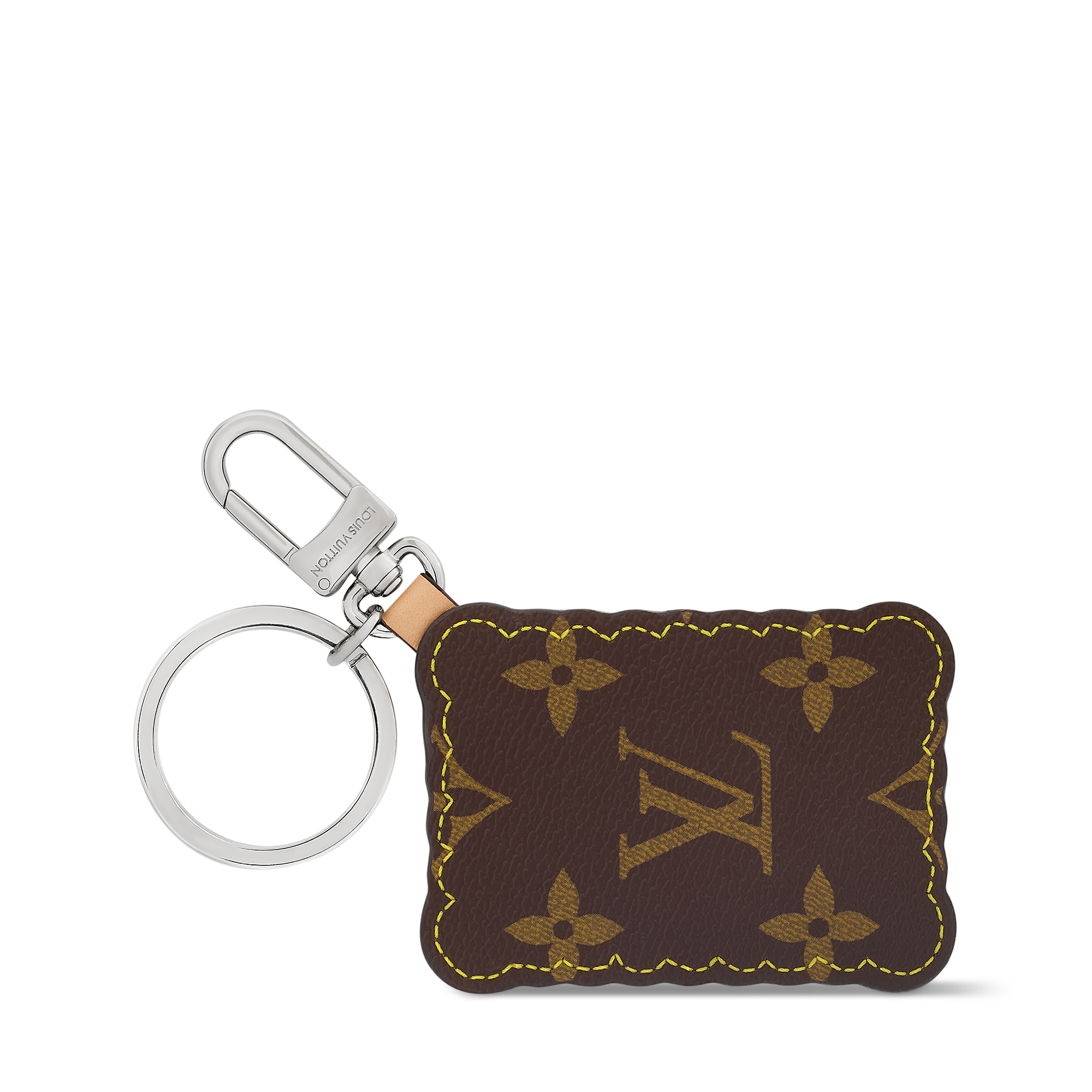 LV Biscuit Key Holder and Bag Charm