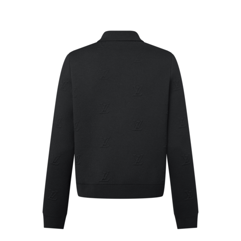 Ready-to-Wear All Ready-to-Wear LV Blason Embossed Wool Blouson | Louis Vuitton ® (Product zoom)