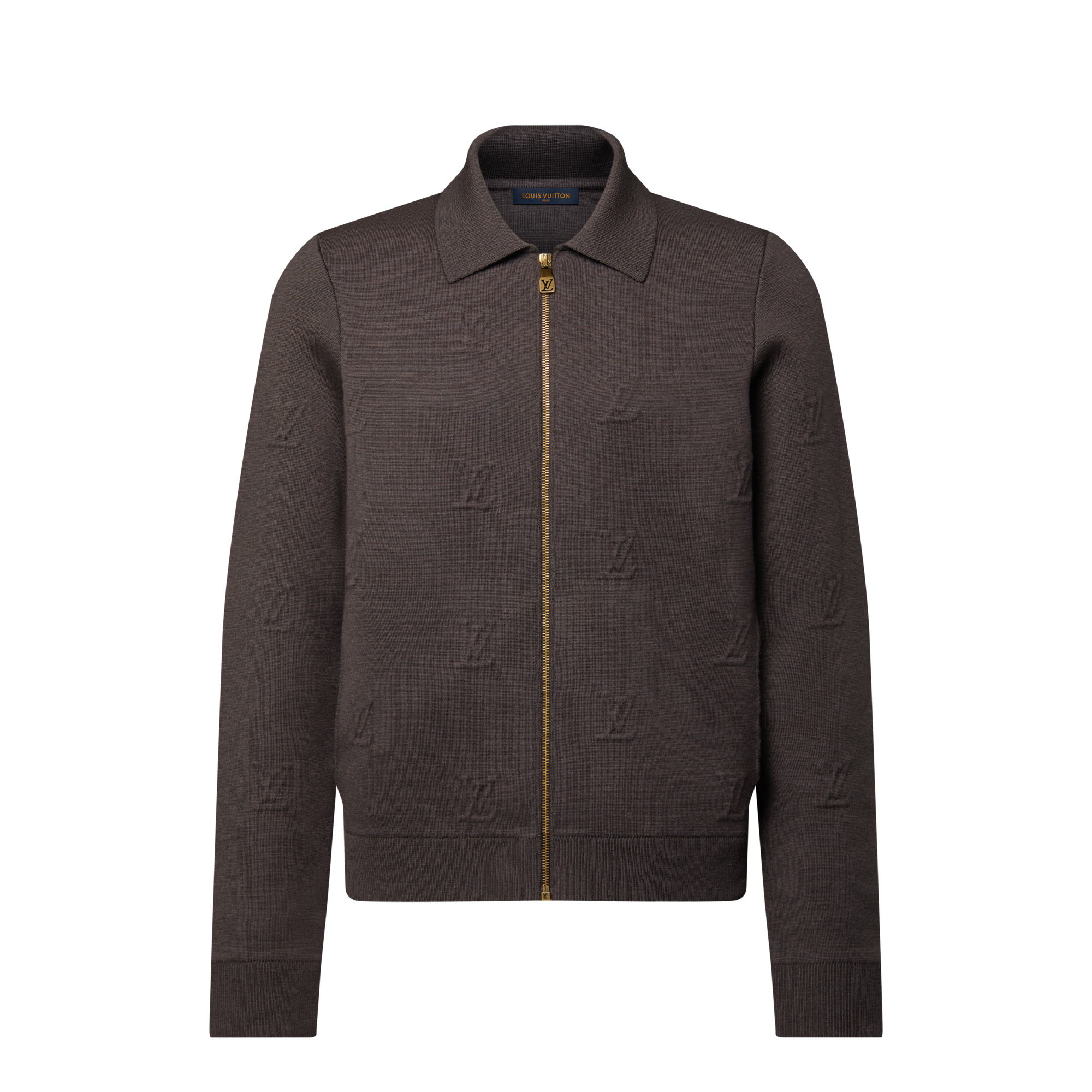  Ready-to-Wear All Ready-to-Wear LV Blason Embossed Zipped Blouson | Louis Vuitton ® (Product zoom)