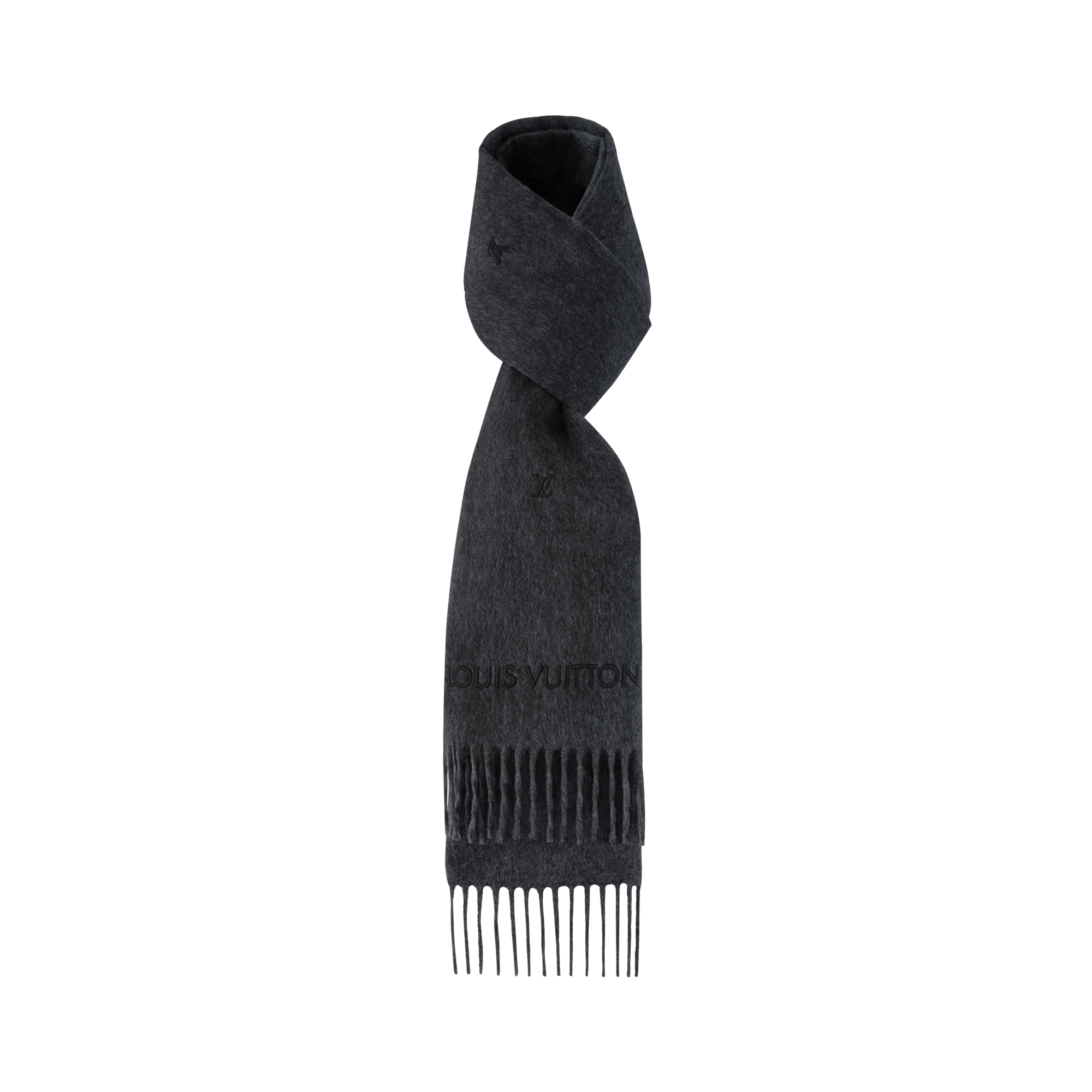 S00 Accessories Scarves LV Blason Embroidered Scarf | Louis Vuitton ® (Product zoom)