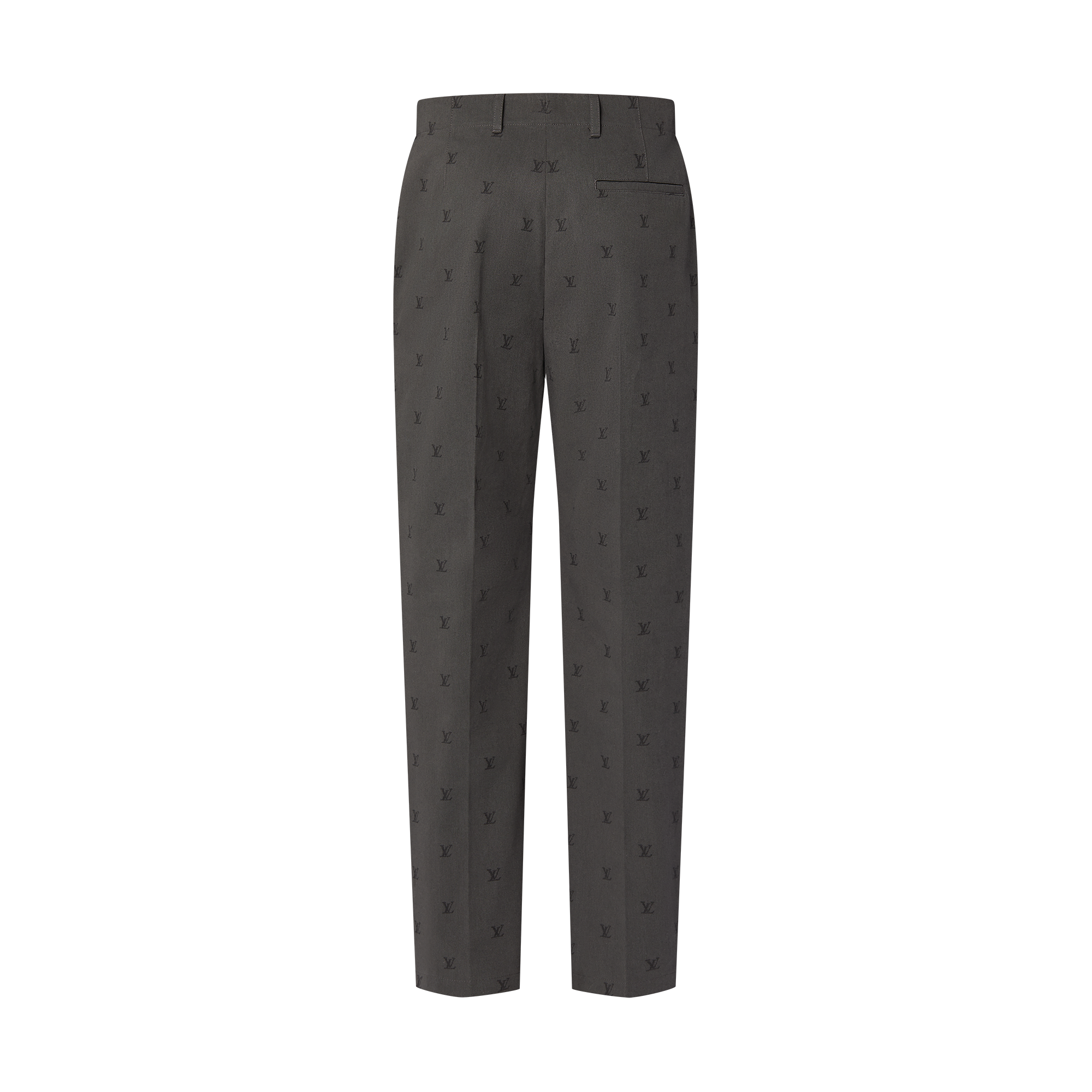  Ready-to-Wear Pants LV Blason Jacquard Cotton Classic Pants | Louis Vuitton ® (Product zoom)