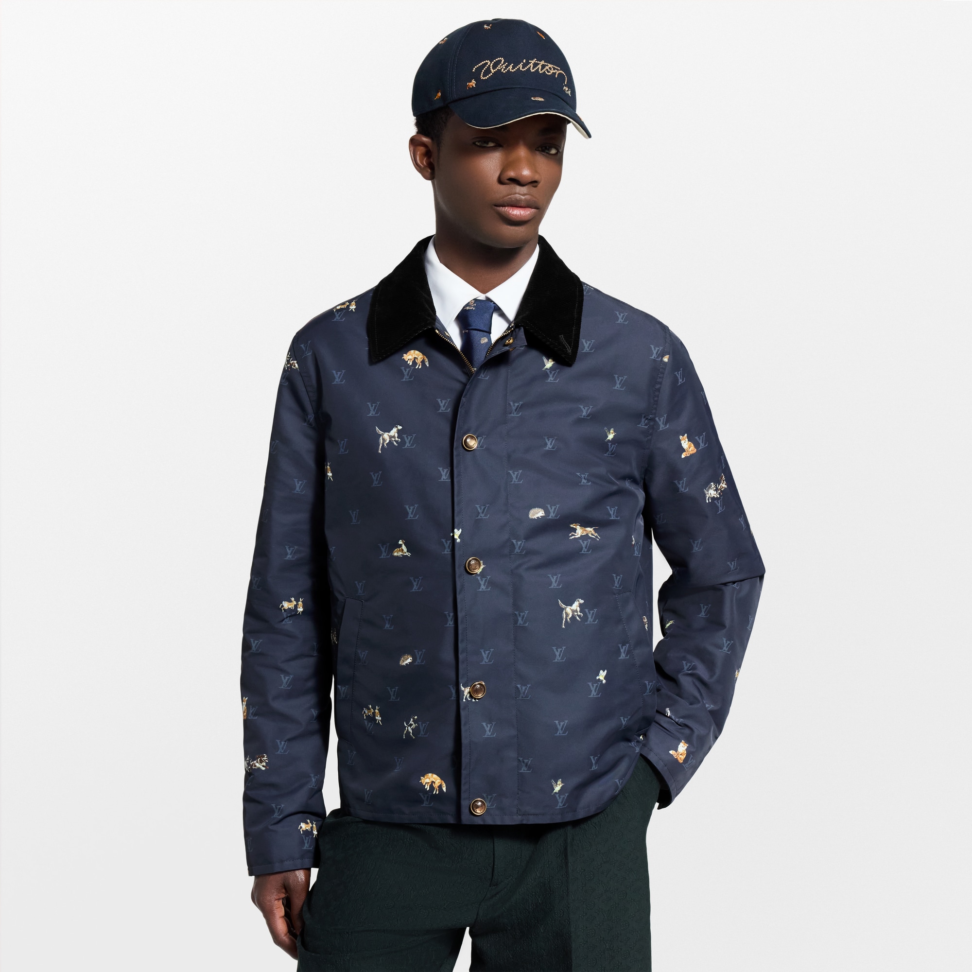 Ready-to-Wear Coats and Outerwear LV Blason Padded Jacket | Louis Vuitton ® (Product zoom)