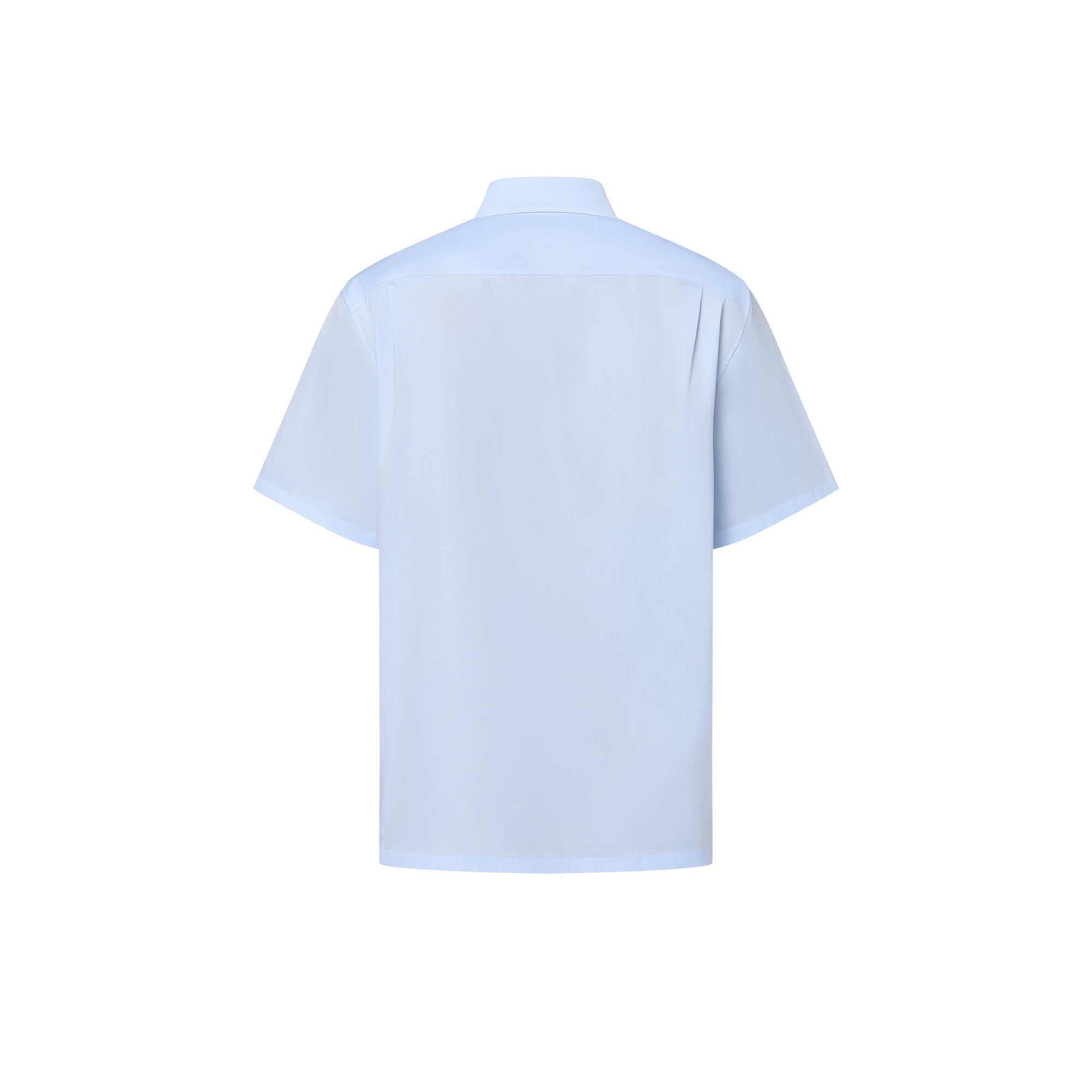  Ready-to-Wear Shirts LV BLason Printed Cotton Short-Sleeved Oxford Shirt | Louis Vuitton ® (Product zoom)