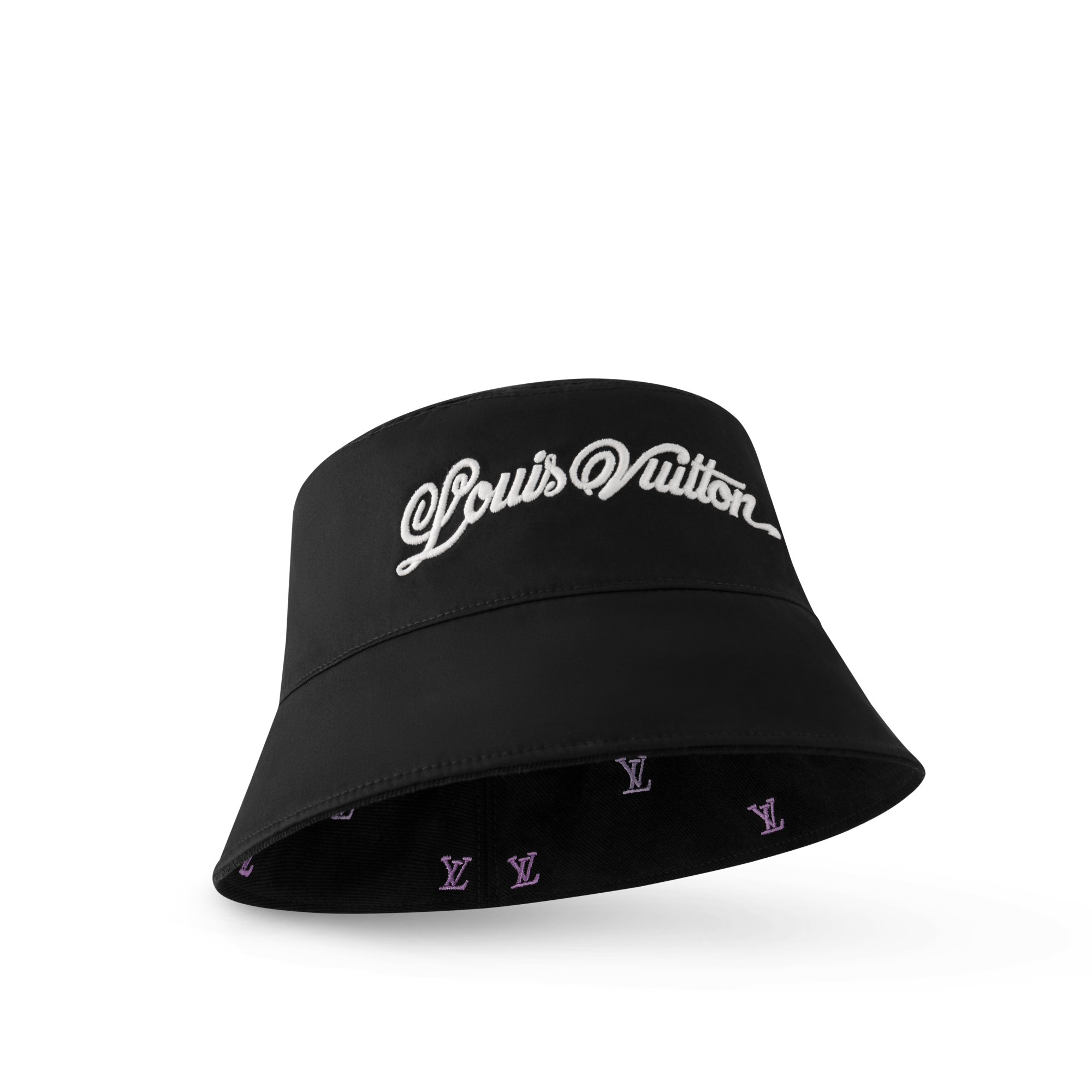 LV Blason Shading Denim Reversible Bucket Hat