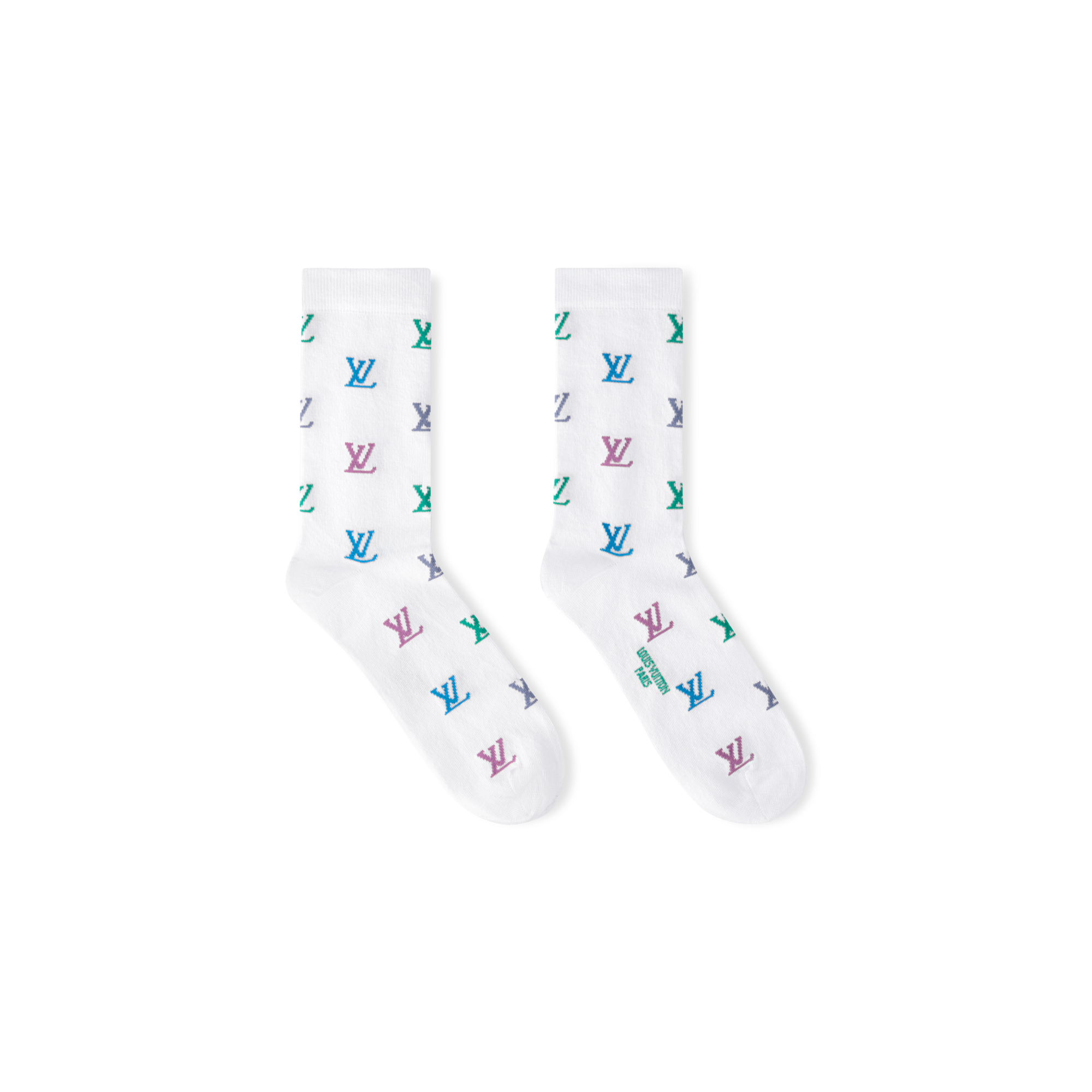 S00 Accessories Home Textile LV Blason Shading Socks | Louis Vuitton ® (Product zoom)