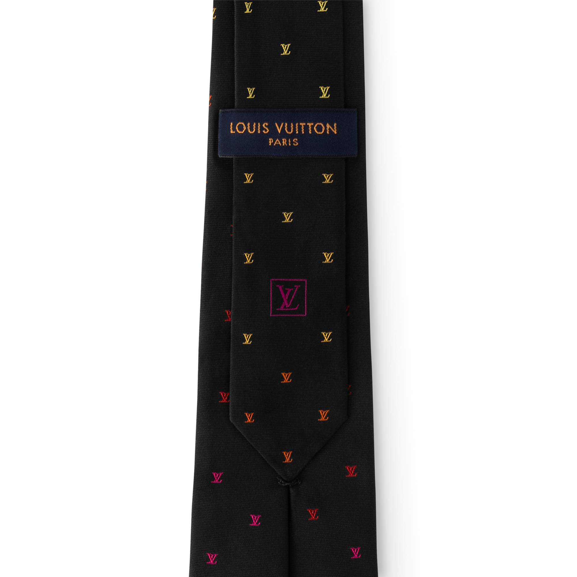 S00 Accessories Ties and Pocket Squares LV Blason Shading Tie | Louis Vuitton ® (Product zoom)