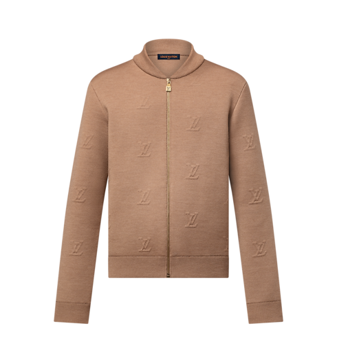 For Men Spring 2025 Collection LV Blason Zipped Blouson | Louis Vuitton ® (Product zoom)