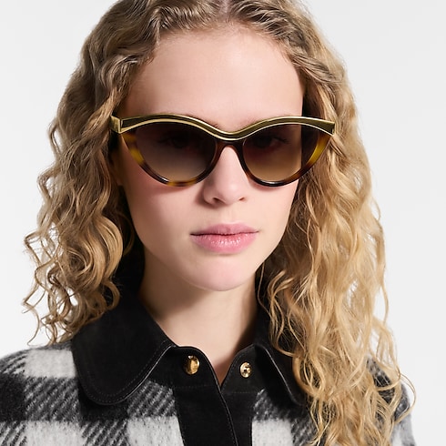 S00 Accessories Eyewear LV Blend Cat Eye Sunglasses | Louis Vuitton ® (Product zoom)