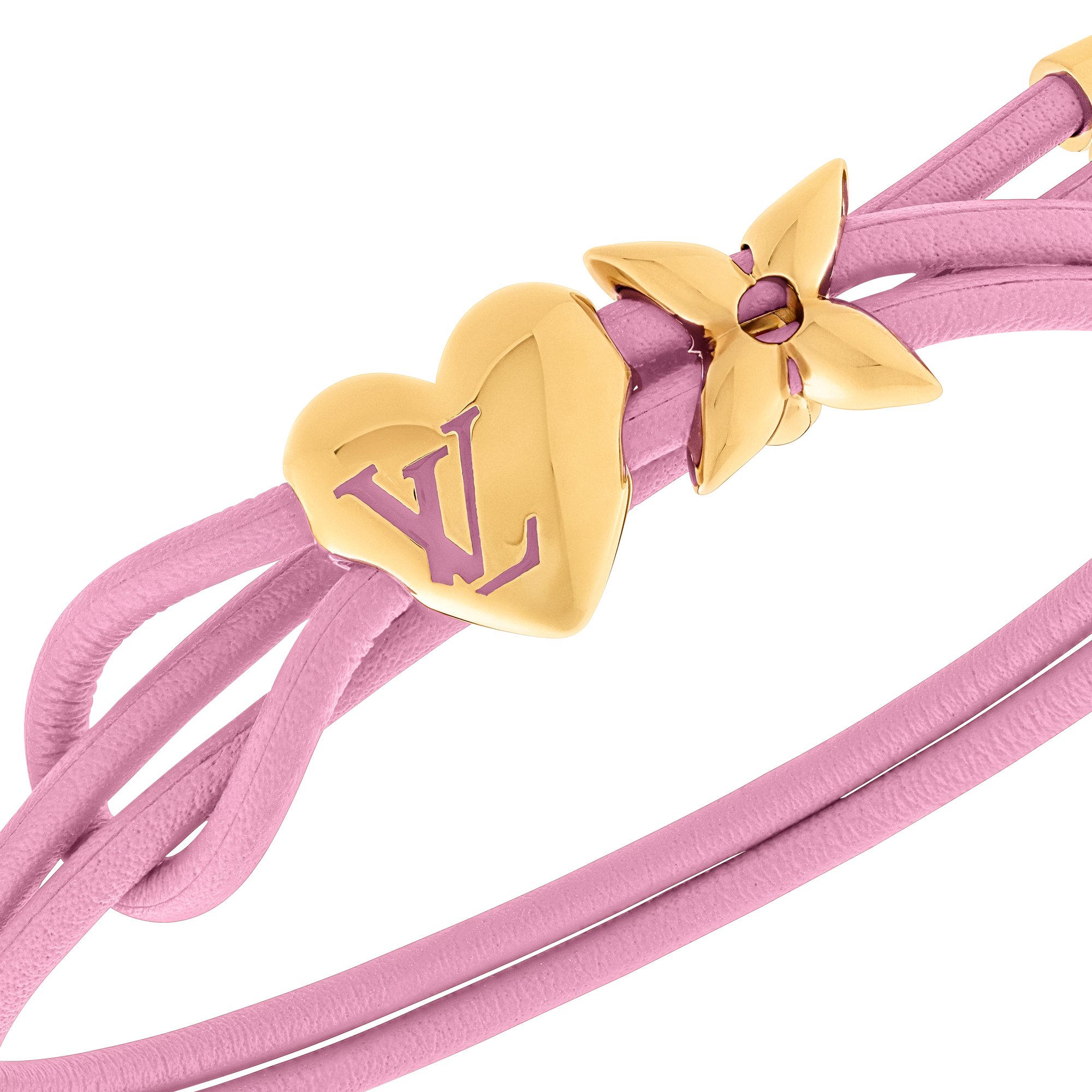 Other Leathers Fashion Jewelry All Fashion Jewelry LV Bloom Heart Bracelet | Louis Vuitton ® (Product zoom)