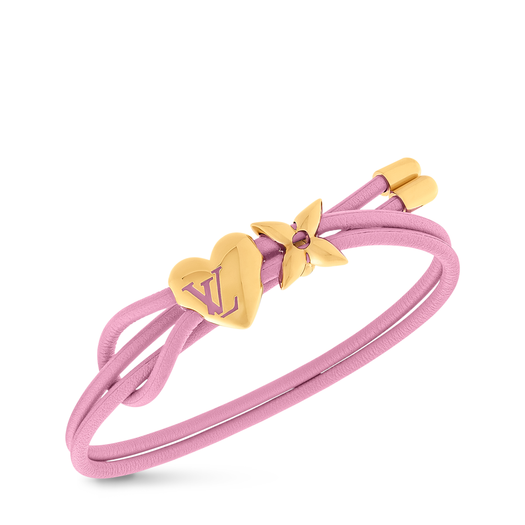 Other Leathers Fashion Jewelry All Fashion Jewelry LV Bloom Heart Bracelet | Louis Vuitton ® (Product zoom)