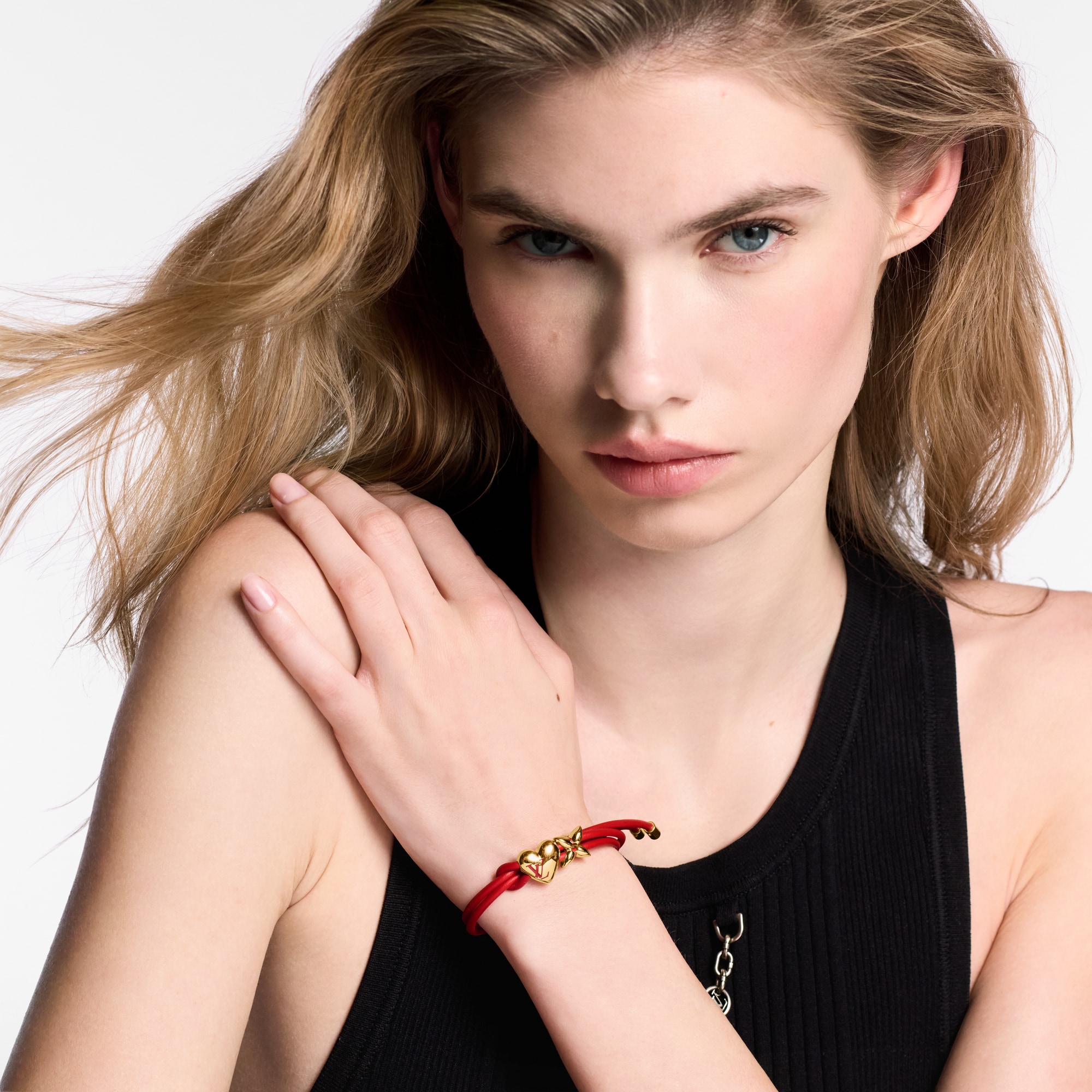 Other Leathers Fashion Jewelry All Fashion Jewelry LV Bloom Heart Bracelet | Louis Vuitton ® (Product zoom)