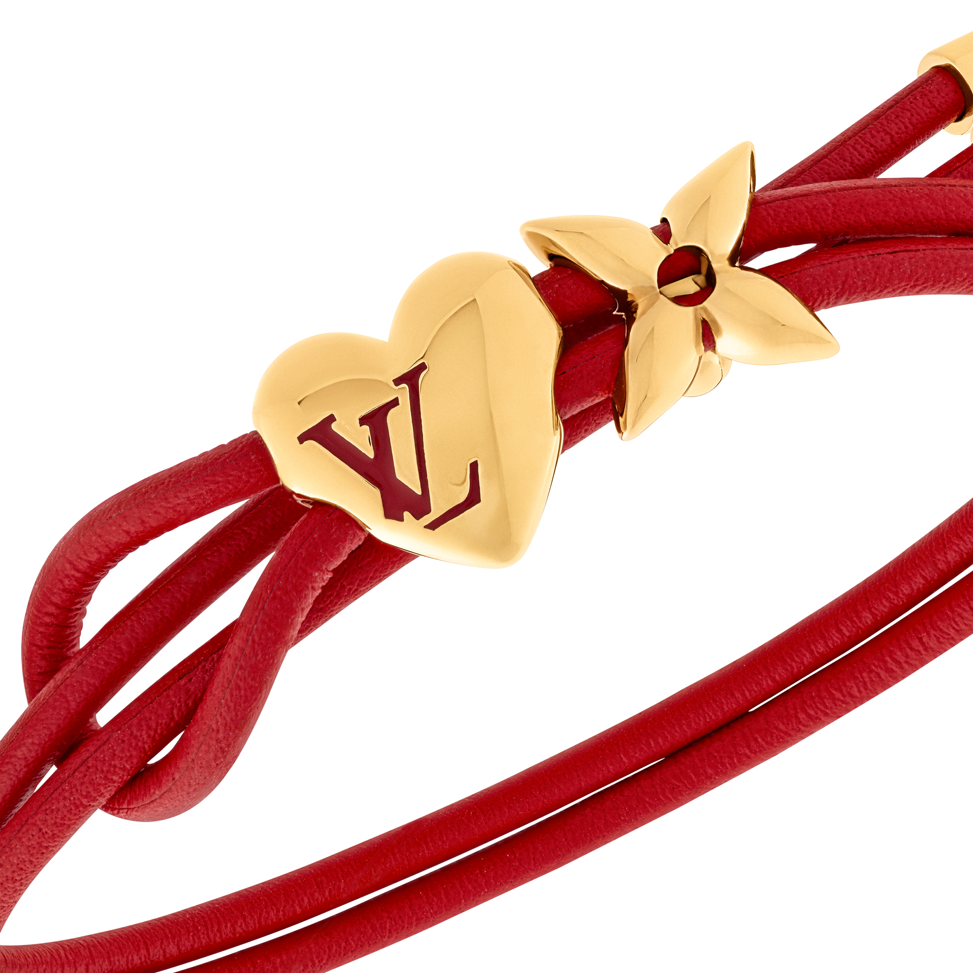 Other Leathers Fashion Jewelry All Fashion Jewelry LV Bloom Heart Bracelet | Louis Vuitton ® (Product zoom)