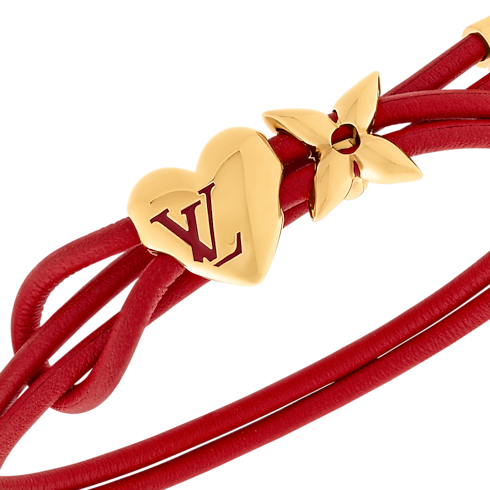 Other Leathers Fashion Jewelry All Fashion Jewelry LV Bloom Heart Bracelet | Louis Vuitton ® (Product zoom)