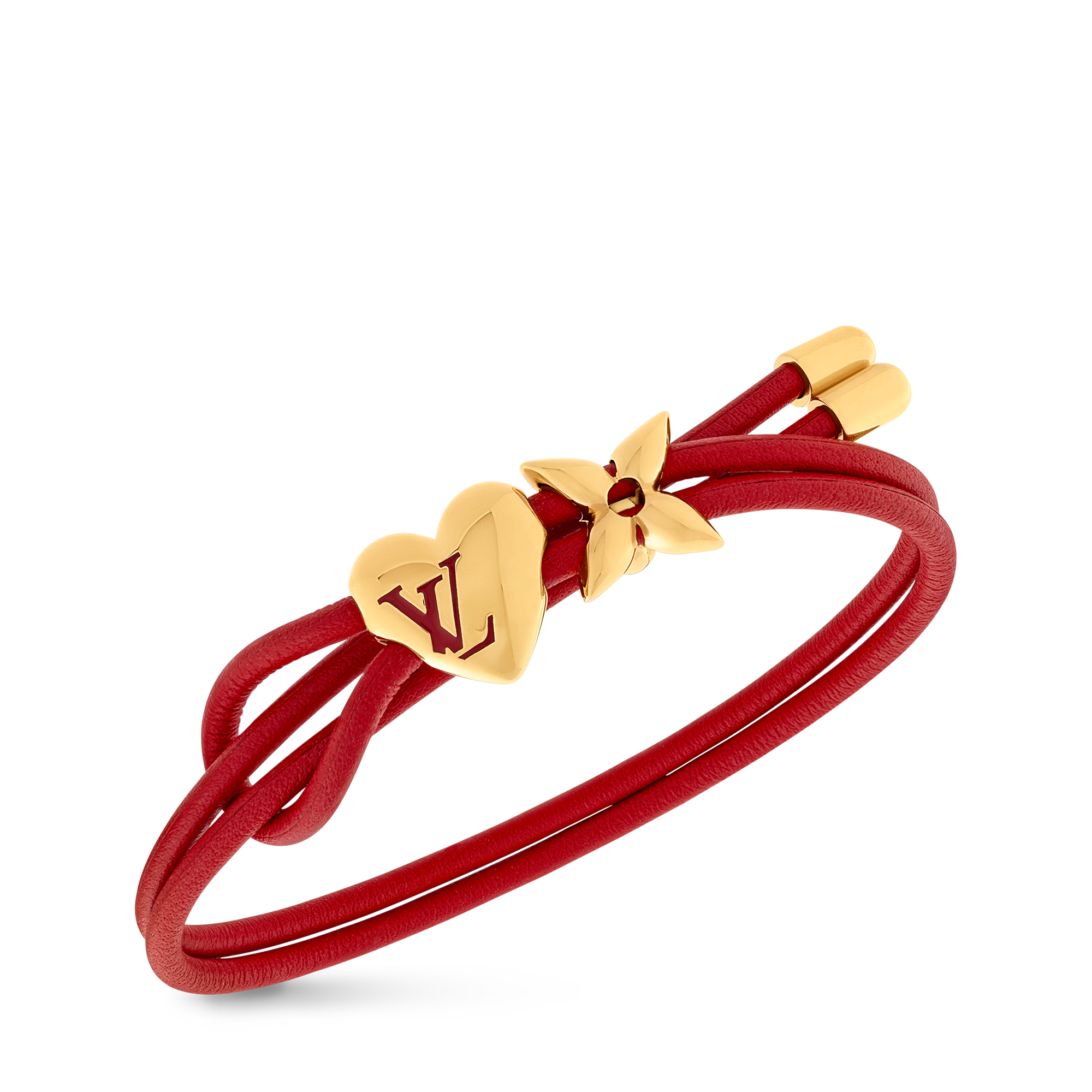 Other Leathers Fashion Jewelry All Fashion Jewelry LV Bloom Heart Bracelet | Louis Vuitton ® (Product zoom)