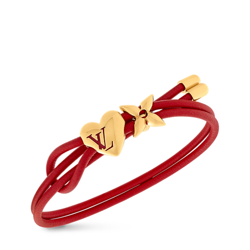 Other Leathers Fashion Jewelry All Fashion Jewelry LV Bloom Heart Bracelet | Louis Vuitton ® (Product zoom)