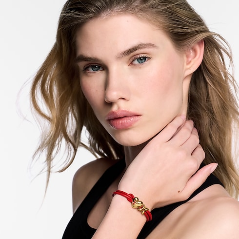 Other Leathers Fashion Jewelry All Fashion Jewelry LV Bloom Heart Bracelet | Louis Vuitton ® (Product zoom)