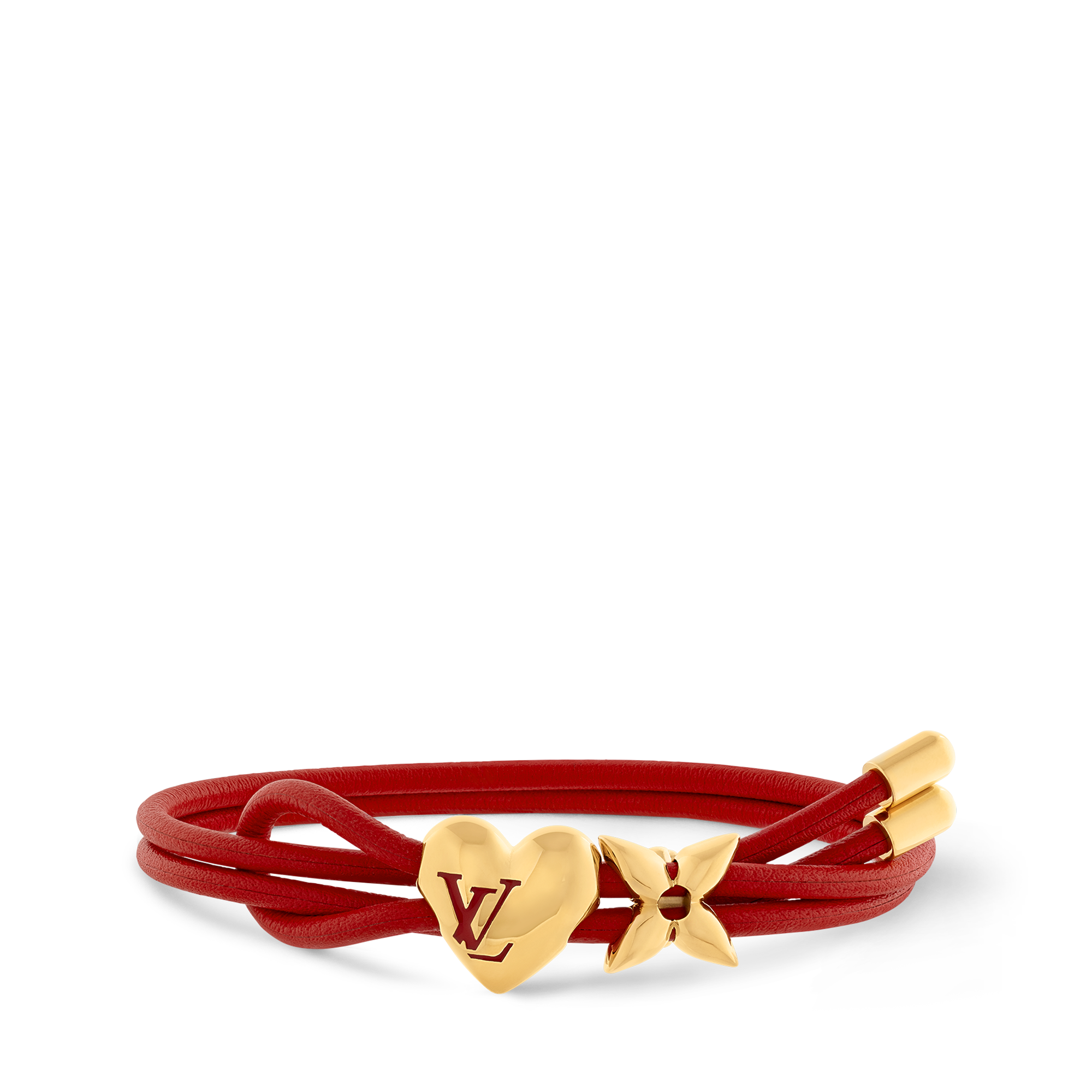 Other Leathers Fashion Jewelry All Fashion Jewelry LV Bloom Heart Bracelet | Louis Vuitton ® (Product zoom)