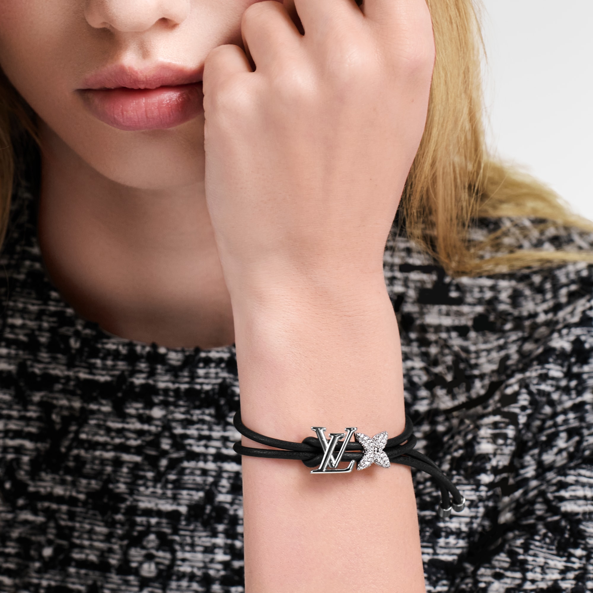  Fashion Jewelry Bracelets LV Bloom Strass Bracelet | Louis Vuitton ® (Product zoom)
