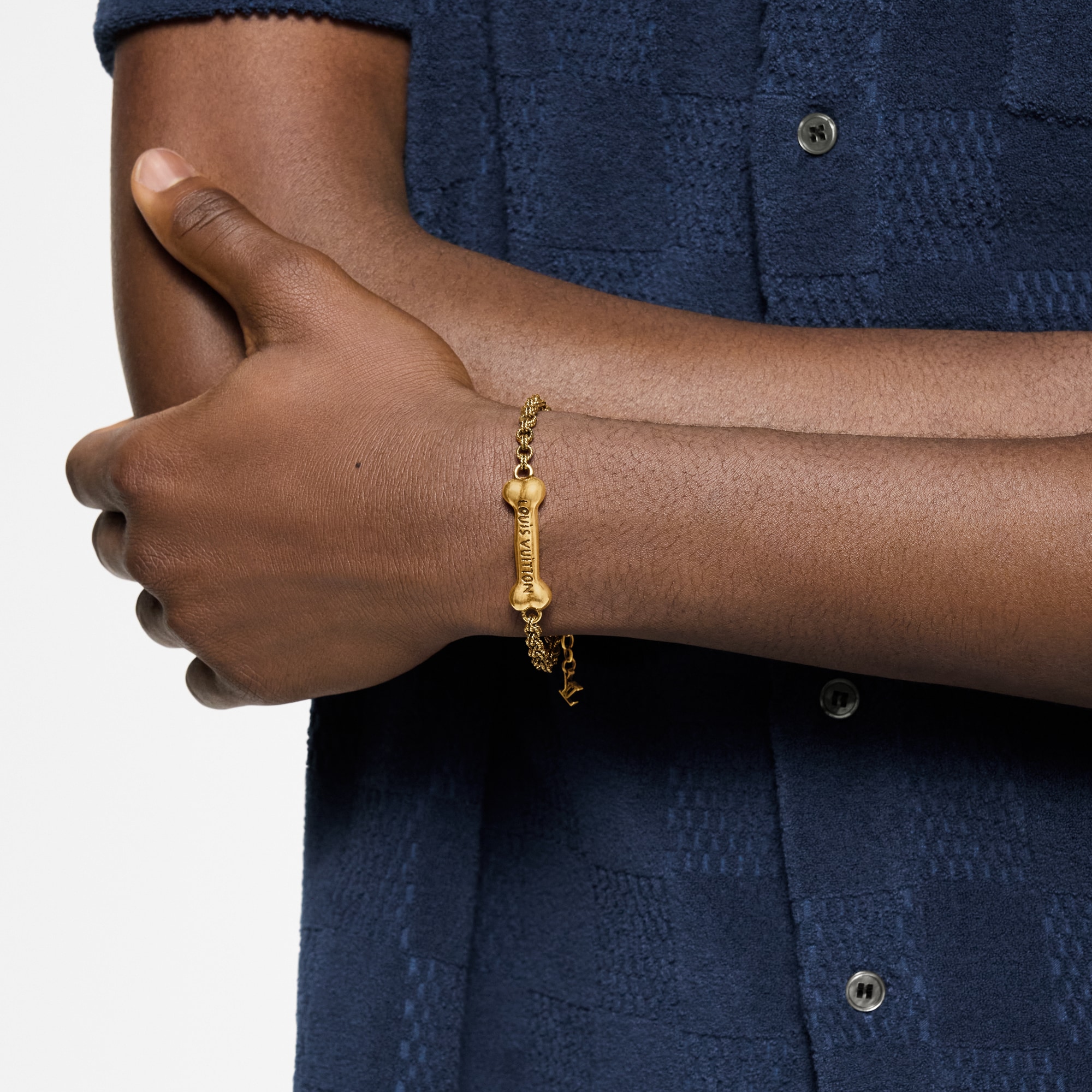S00 Fashion Jewelry Bracelets LV Bone Bracelet | Louis Vuitton ® (Product zoom)