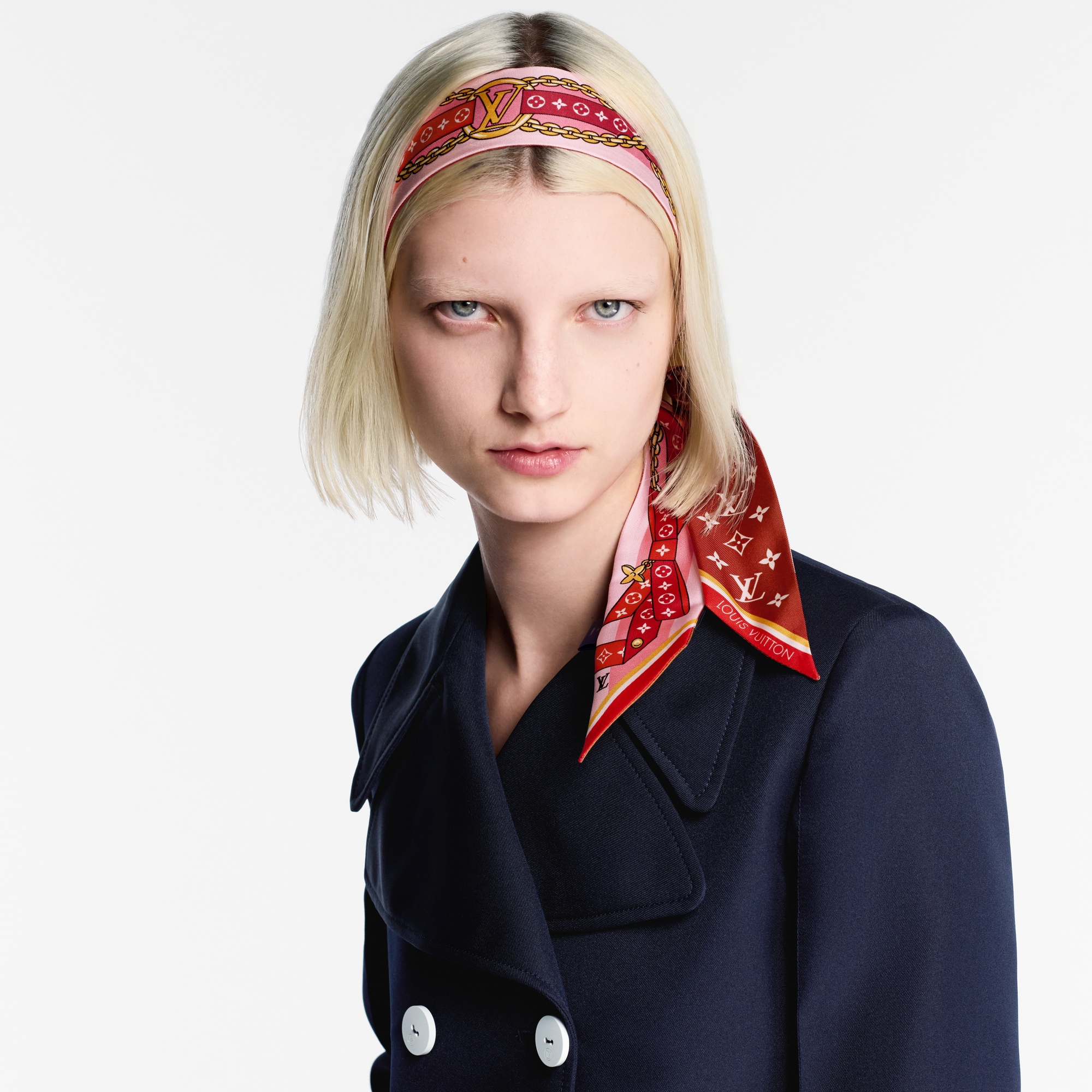 S00 Accessories Silk Squares and Bandeaus  LV Bow BB Bandeau | Louis Vuitton ® (Product zoom)
