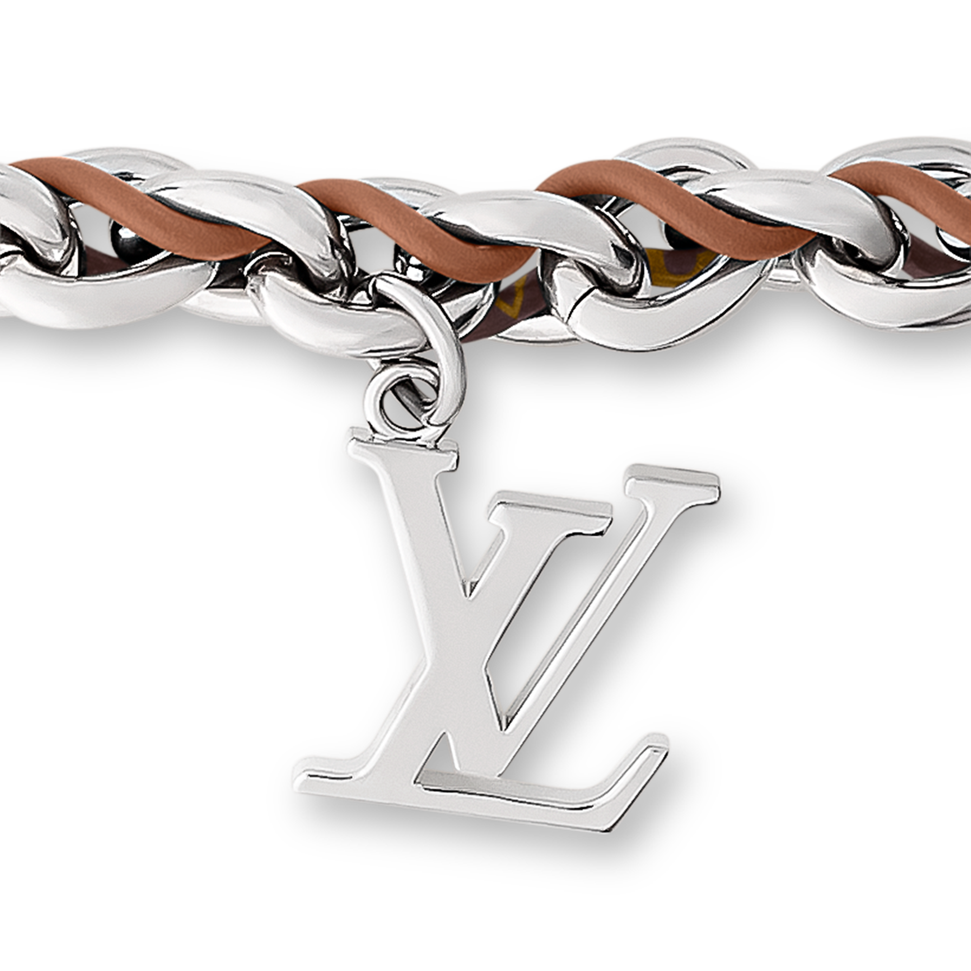 LV Braided Chain Belt