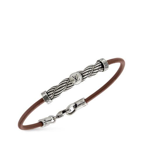Other Leathers Accessories All Accessories LV Braids Leather Bracelet | Louis Vuitton ® (Product zoom)