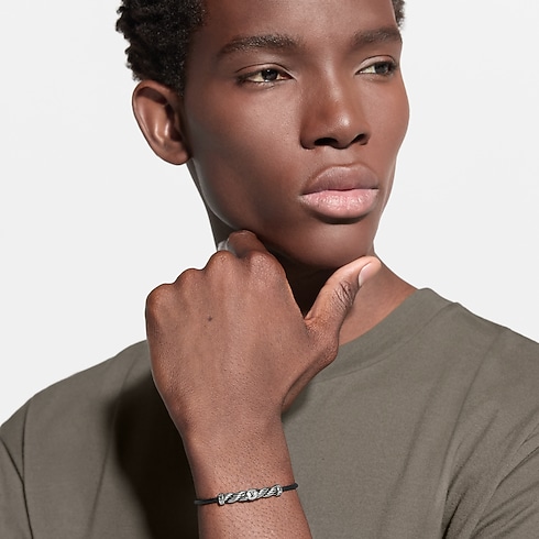 Other Leathers Accessories All Accessories LV Braids Leather Bracelet | Louis Vuitton ® (Product zoom)