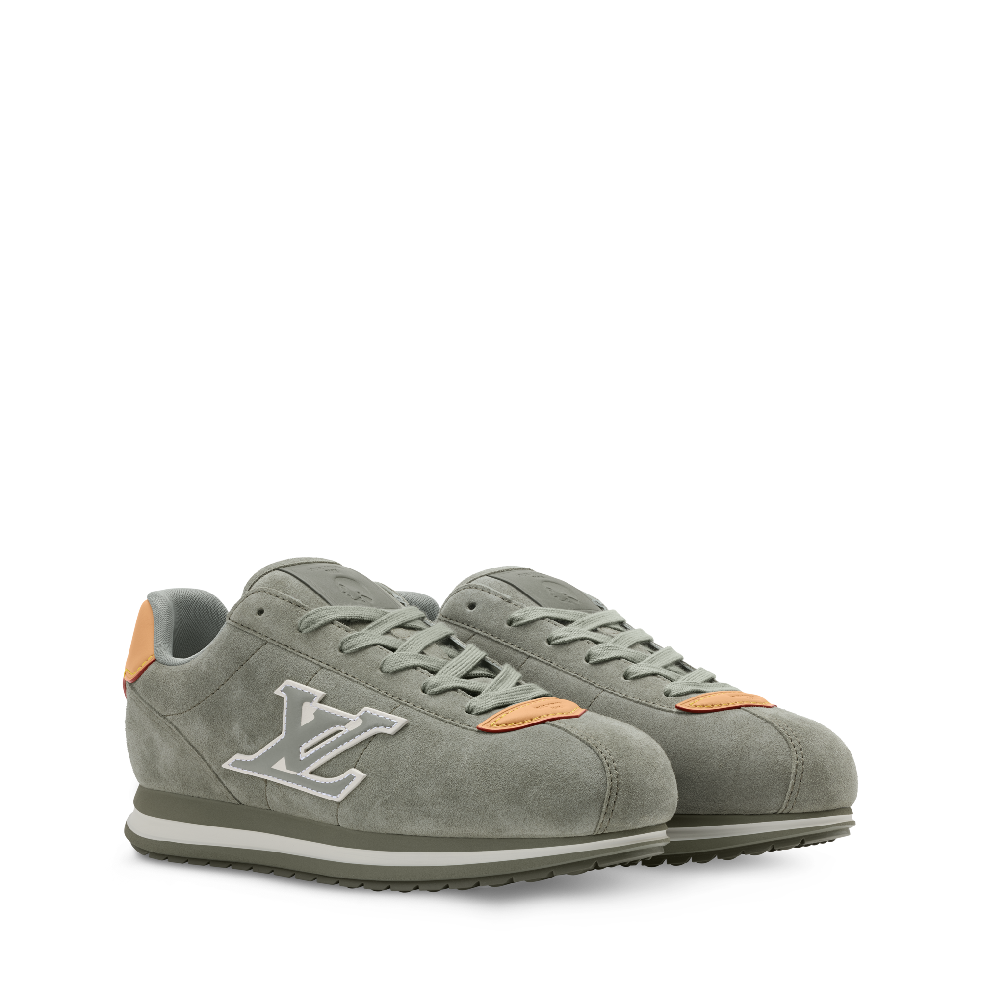 Louis Vuitton Twister Grey Slip-On Sneakers Suede, Wool, Leather LV Cosy Flat Comfort Closed Mule - Women - Shoes | LOUIS  main image 2