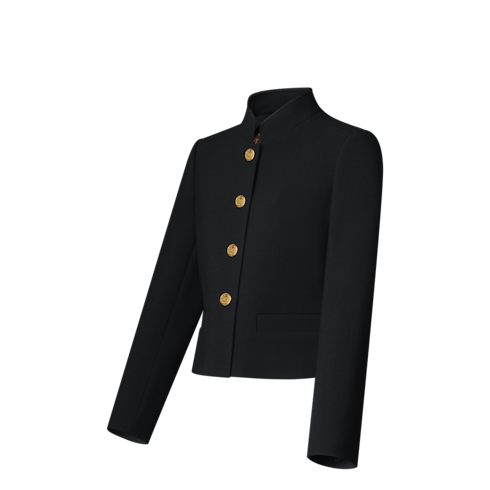 Ready-to-Wear Coats and Jackets LV Button Officer Jacket | Louis Vuitton ® (Product zoom)