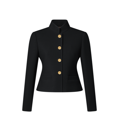 Ready-to-Wear Coats and Jackets LV Button Officer Jacket | Louis Vuitton ® (Product zoom)