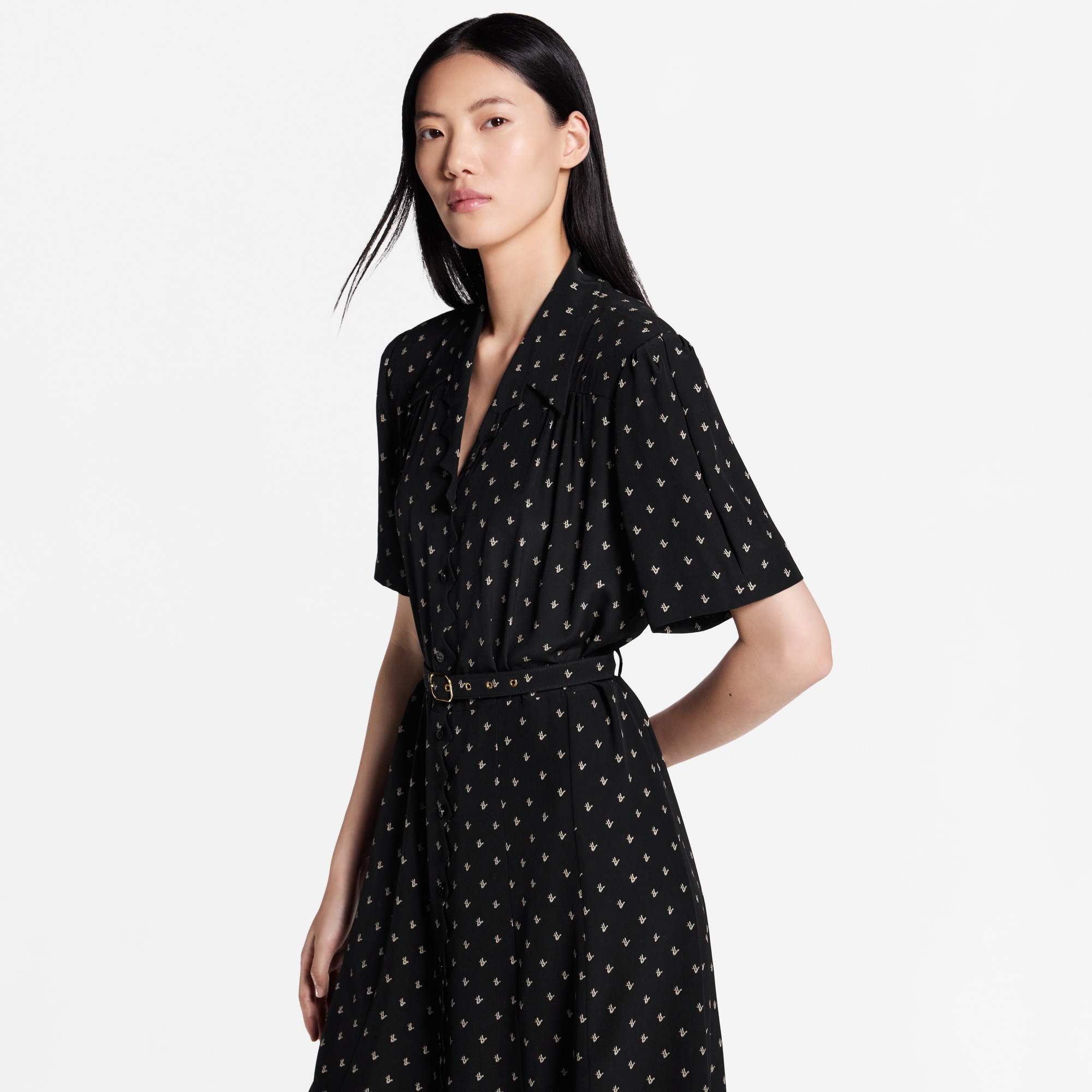  Ready-to-Wear Dresses LV By GC Shirt Dress | Louis Vuitton ® (Product zoom)