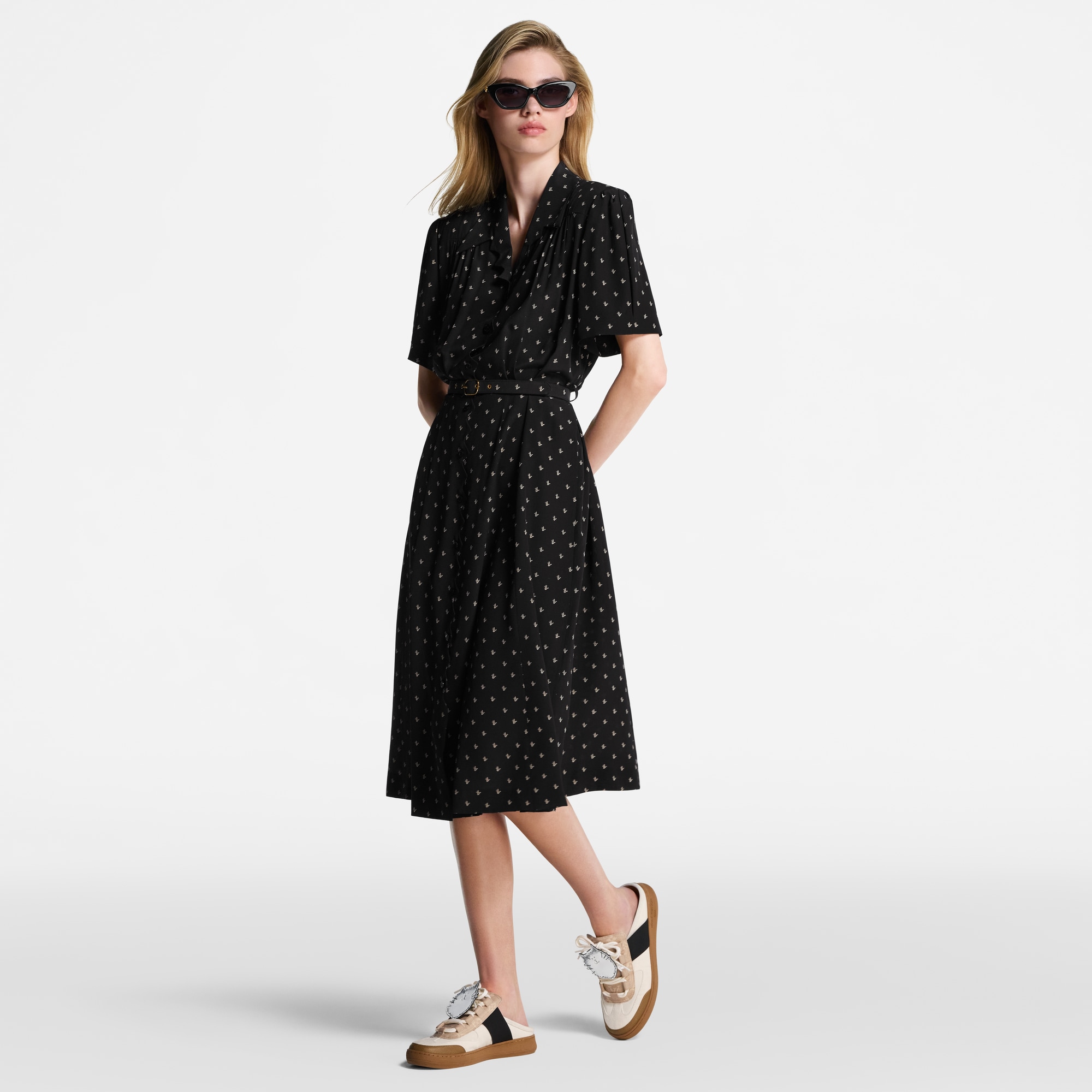  Ready-to-Wear Dresses LV By GC Shirt Dress | Louis Vuitton ® (Product zoom)