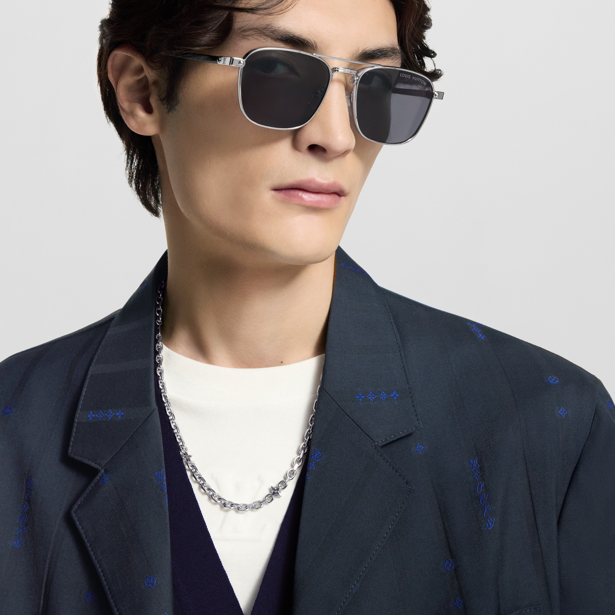 S00 Fashion Jewelry Necklaces and Pendants LV Cable Necklace | Louis Vuitton ® (Product zoom)