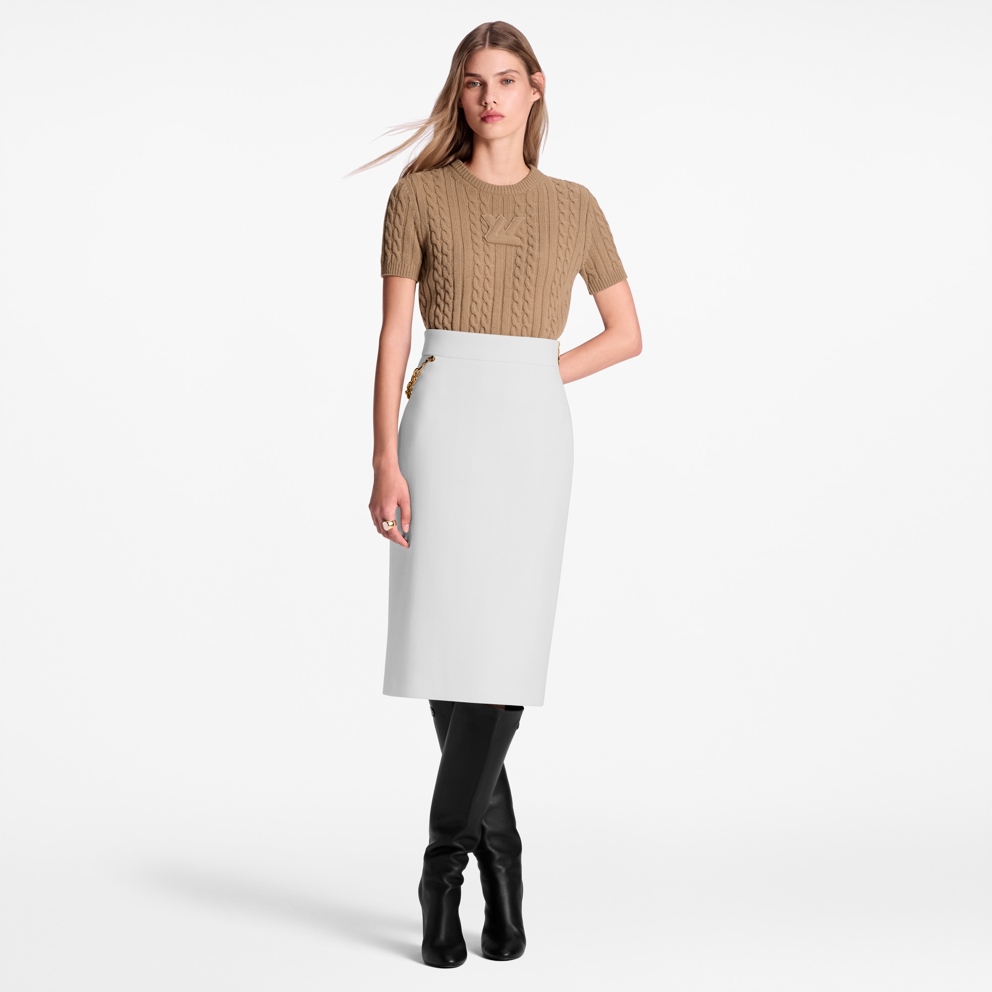  Ready-to-Wear Skirts and Shorts LV Chain Skirt | Louis Vuitton ® (Product zoom)