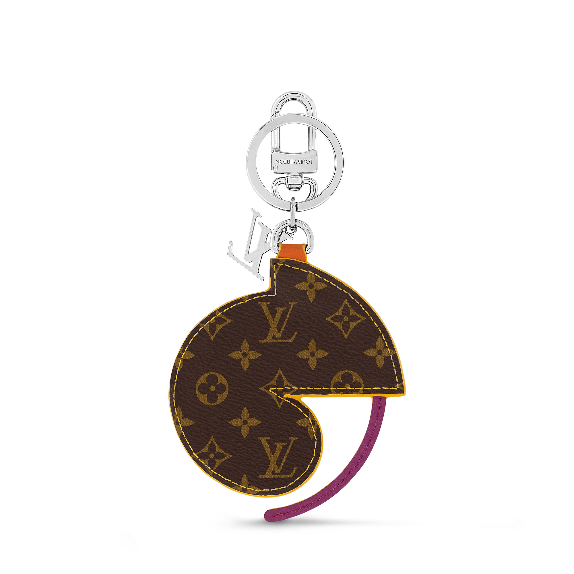 LV Chameleon Key Holder and Bag Charm